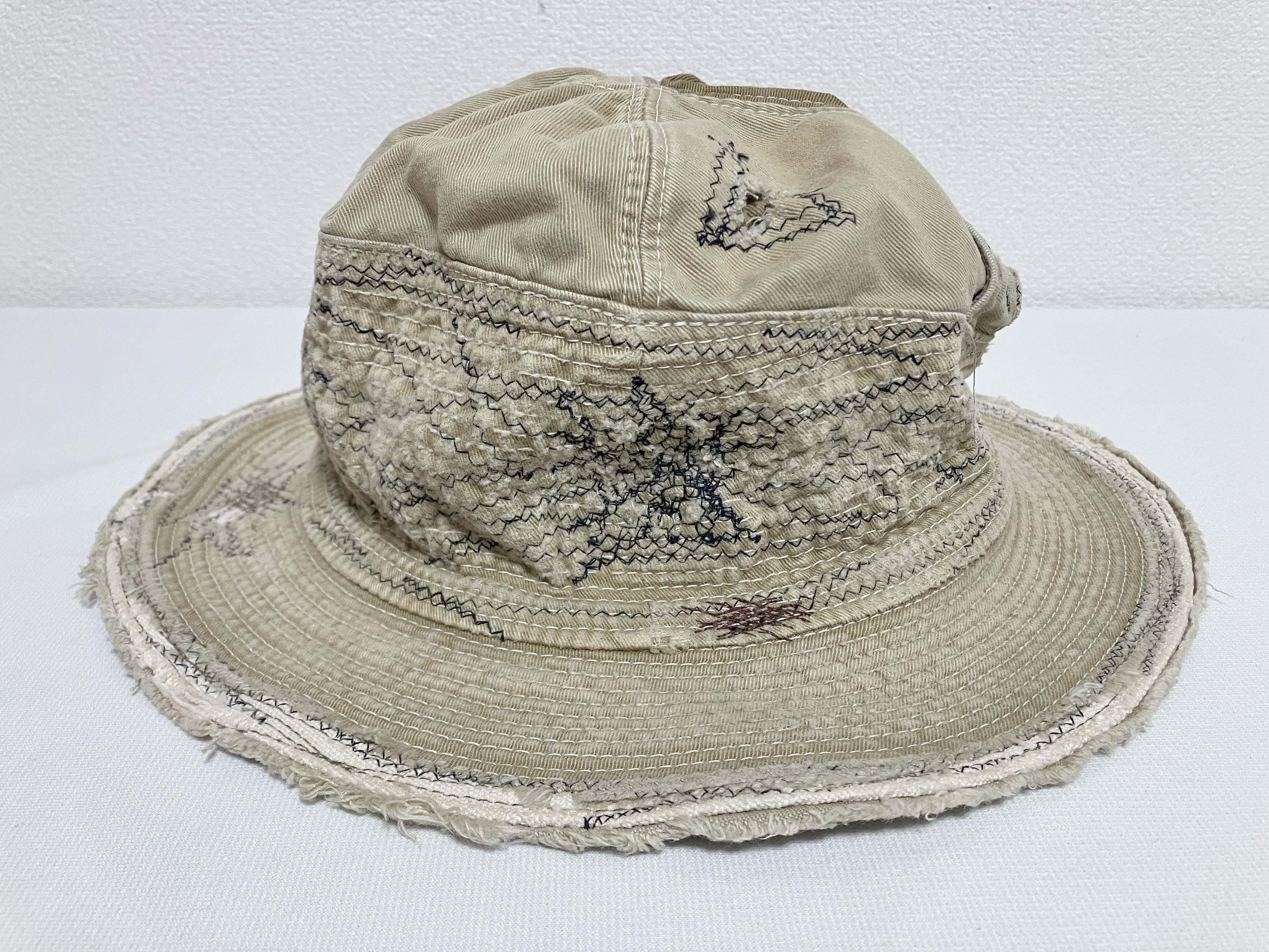 Kapital Kapital kountry chino old man and the sea crash remake hat Size ONE SIZE - 1 Thumbnail