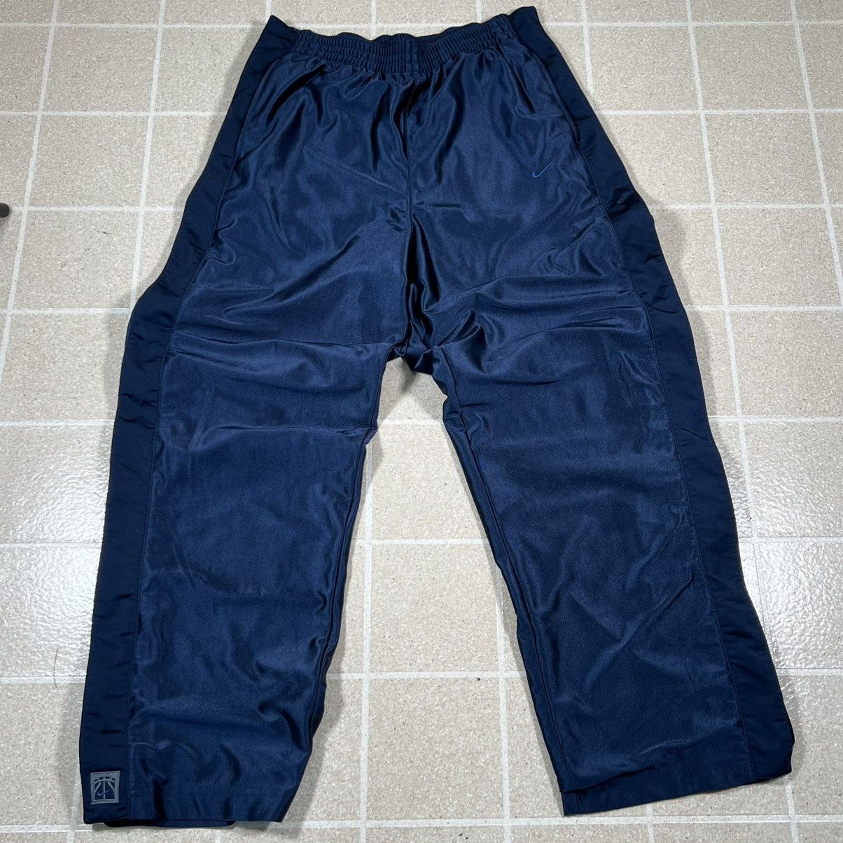 Nike Vintage Nike Break Away Tear Away Pants Blue Track Size US 36 / EU 52 - 2 Thumbnail