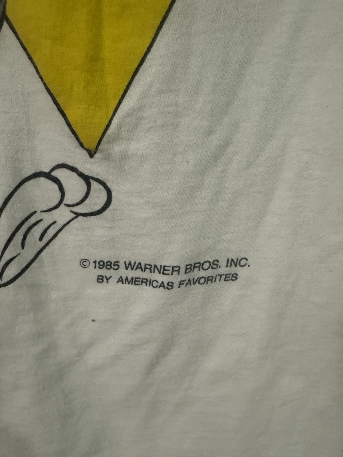 Vintage Vintage 1985 Looney Tunes Bugs Bunny Shirt Size L (Rare) Size M / US 6-8 / IT 42-44 - 3 Thumbnail