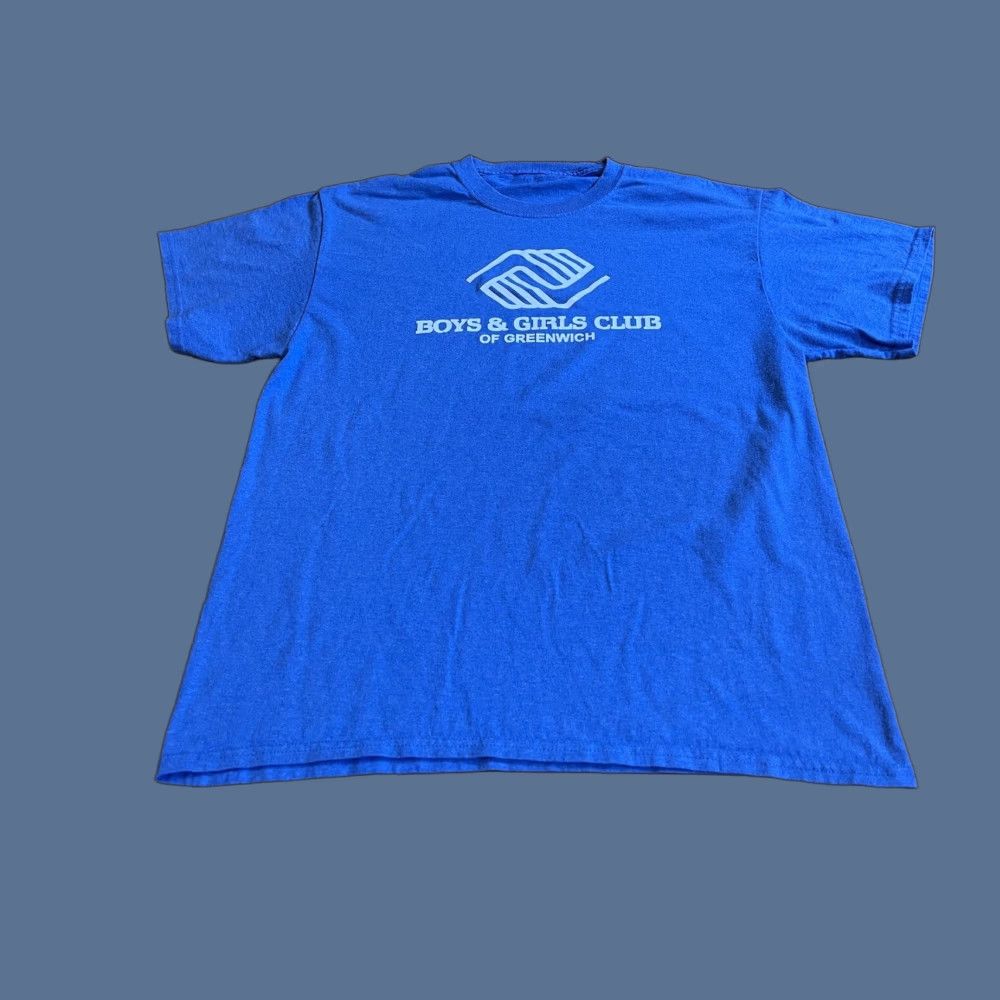 Vintage VINTAGE Boys & Girls Club Of Greenwich Connecticut Shirt Men’s Large Blue Size US L / EU 52-54 / 3 - 1 Thumbnail