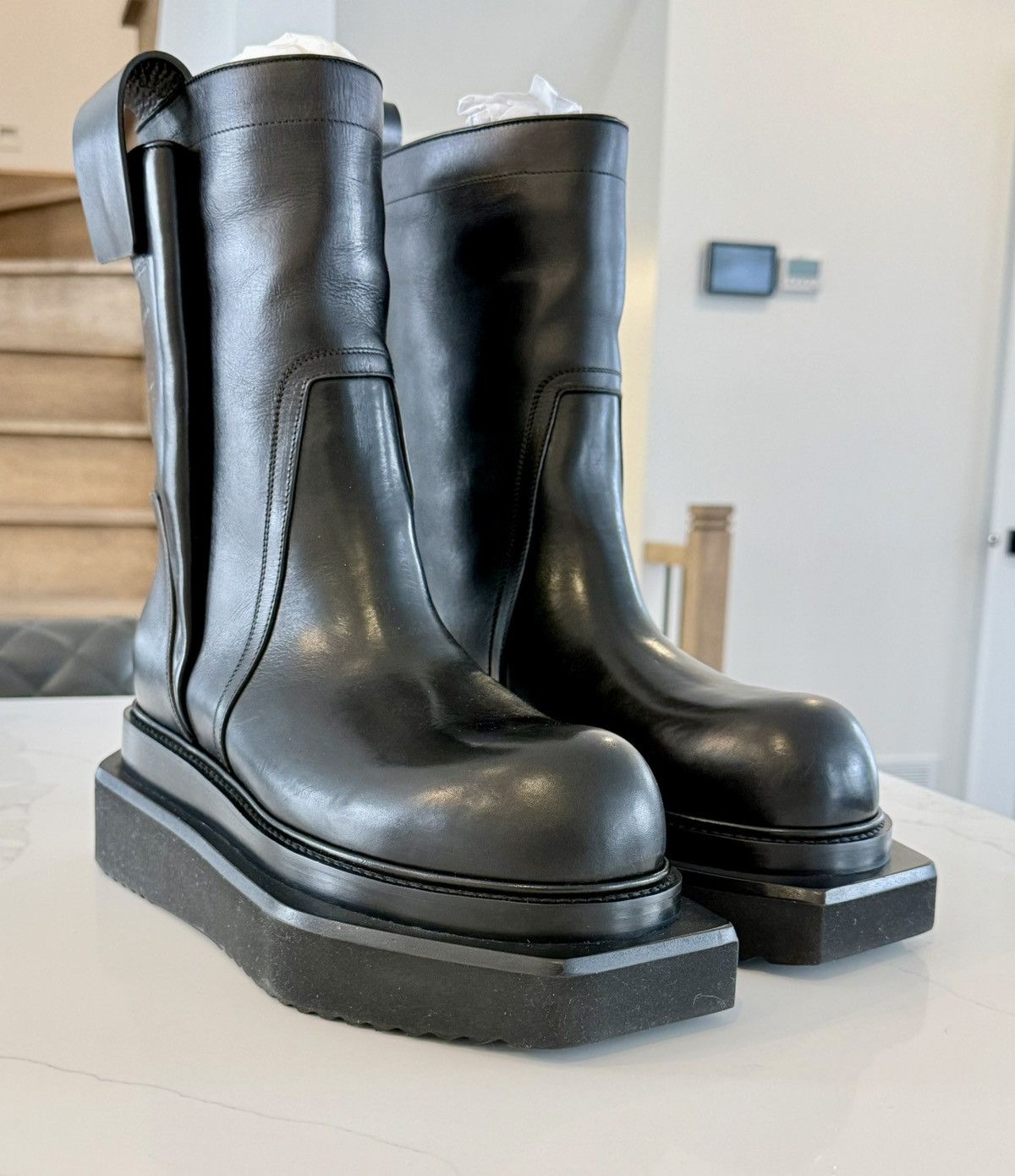 Rick Owens RICK OWENS SS22 TURBO CYCLOPS FOG POCKET CREEPER BOOTS 11 Size US 11 / EU 44 - 19 Thumbnail