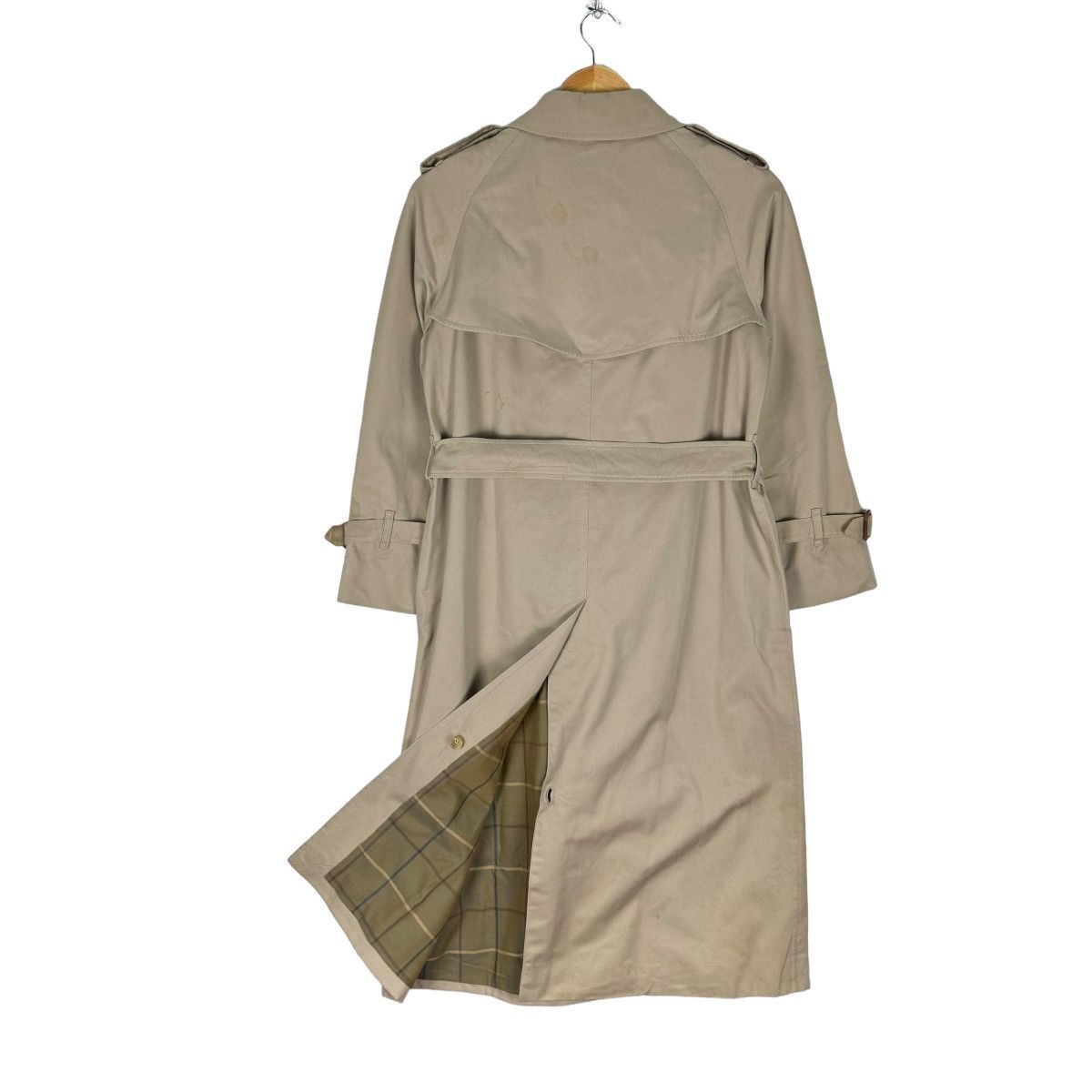 Burberry ⚡️BURBERRYS ENGLAND NOVA CHECKED TRENCH COAT JACKET Size S / US 4 / IT 40 - 7 Thumbnail