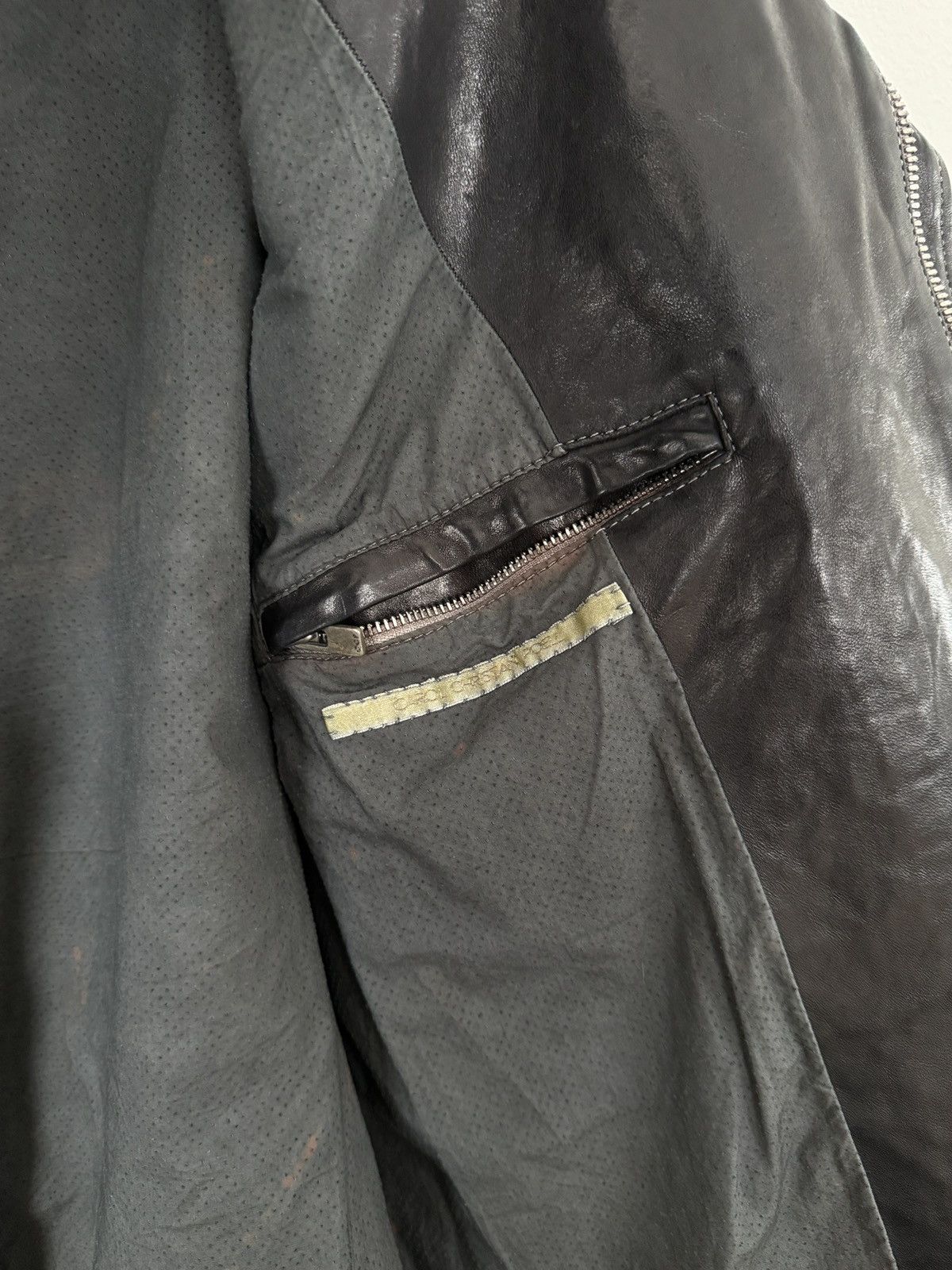 Carol Christian Poell Horse Leather Concealed Prosthetic Gloved Jacket Size US L / EU 52-54 / 3 - 23 Thumbnail