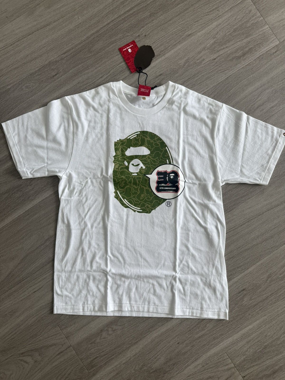Bape Bape 30th Anniversary Ape Head Tee Size US L / EU 52-54 / 3 - 1 Thumbnail