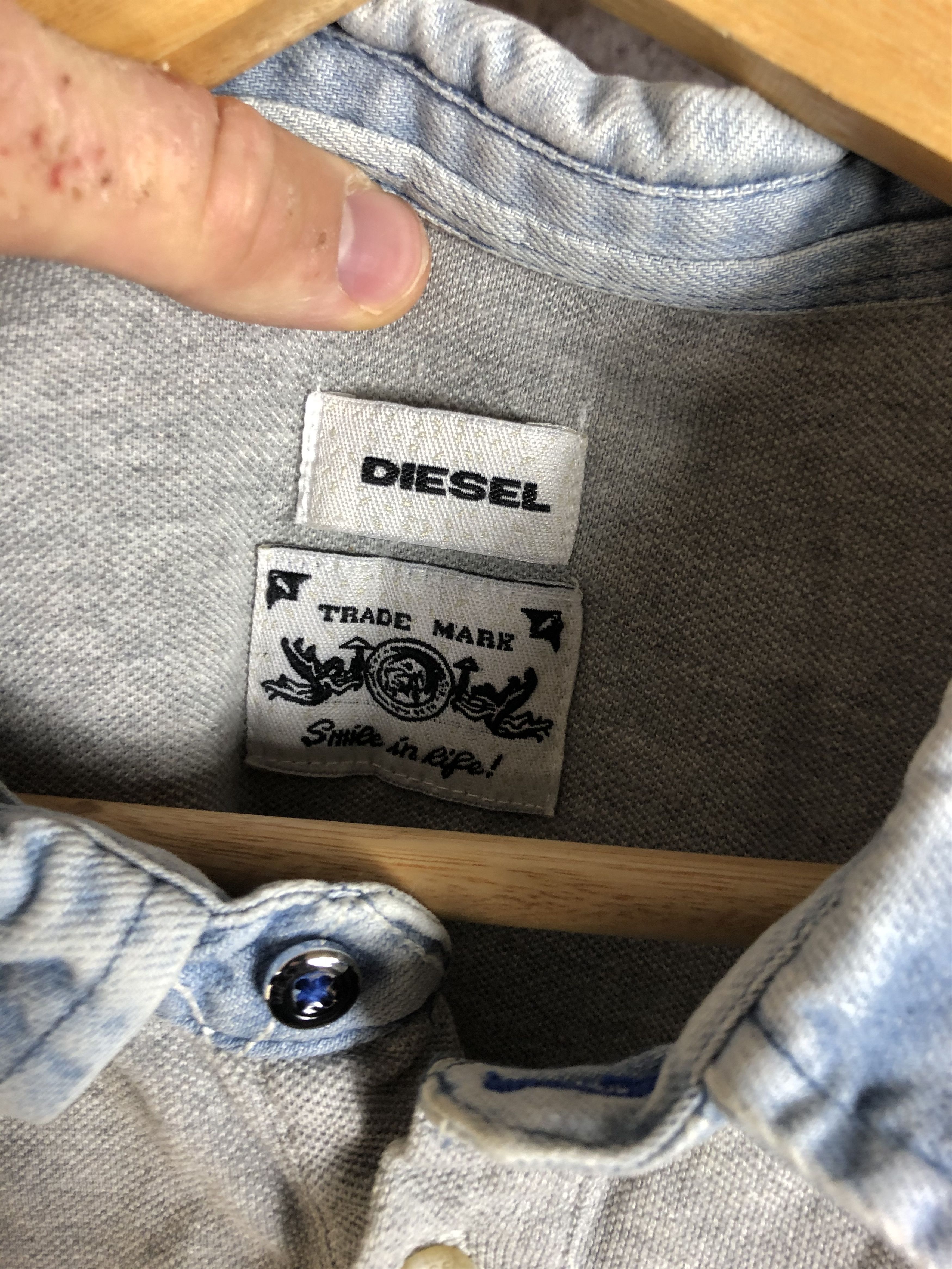 Diesel Vintage Diesel Logo Polo T-shirt Size US XXL / EU 58 / 5 - 4 Thumbnail