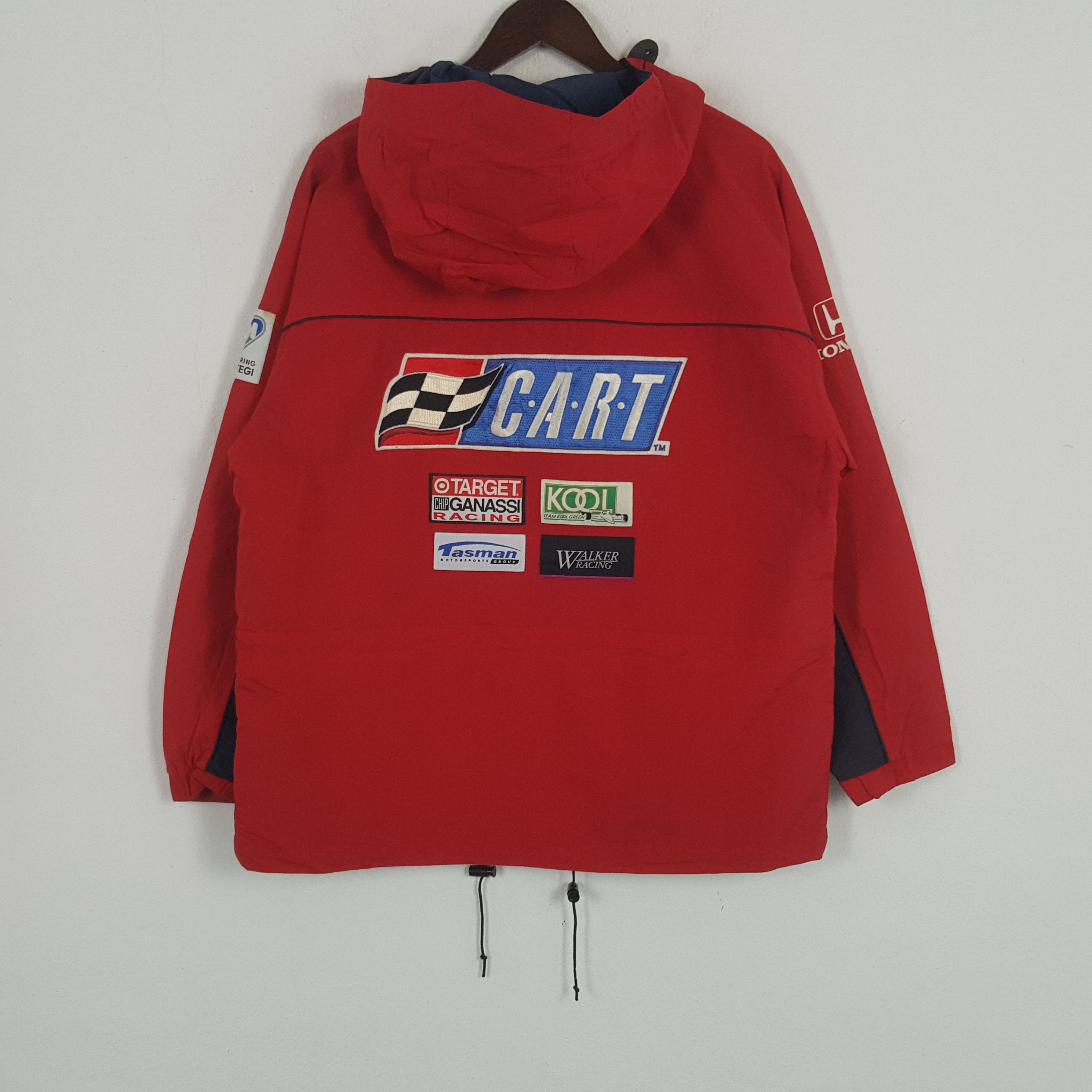 Honda × Vintage Vintage Honda CART Racing Windbreaker Japan Jacket Size US L / EU 52-54 / 3 - 1 Thumbnail