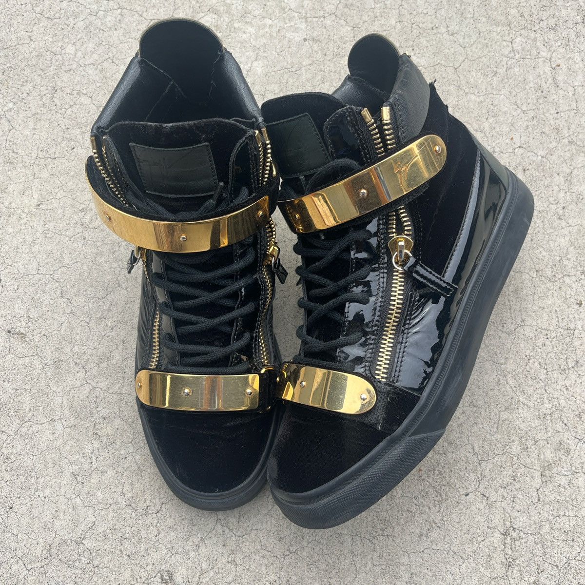 Giuseppe Zanotti Giuseppe Zanotti “Double Zip” Size US 9.5 / EU 42-43 - 1 Thumbnail