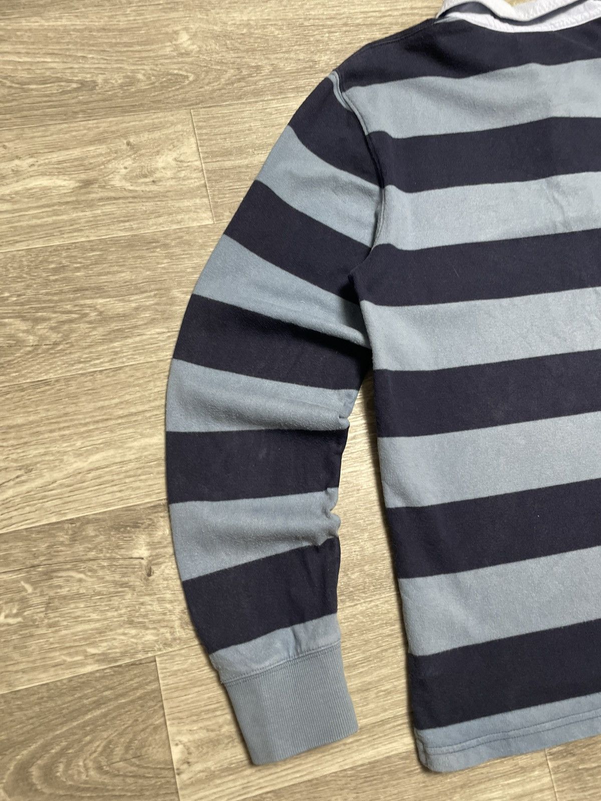 Gant Vintage Gant Striped Long Sleeve Rugby Polo Shirt Size US L / EU 52-54 / 3 - 18 Thumbnail