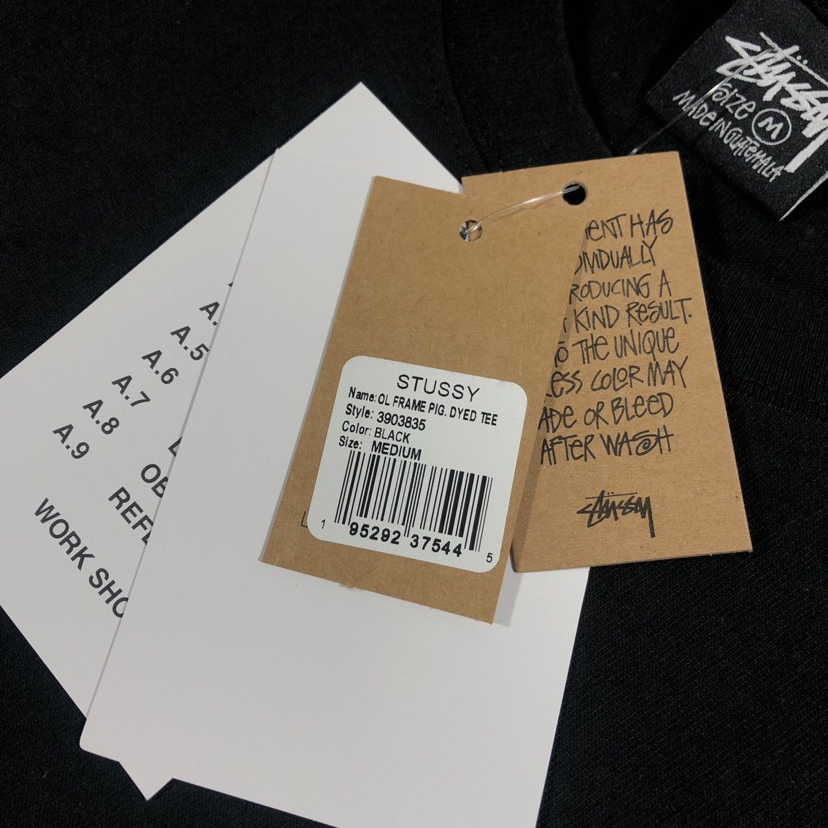Stussy × Vintage Stussy OL Frame Tee Size US M / EU 48-50 / 2 - 7 Thumbnail