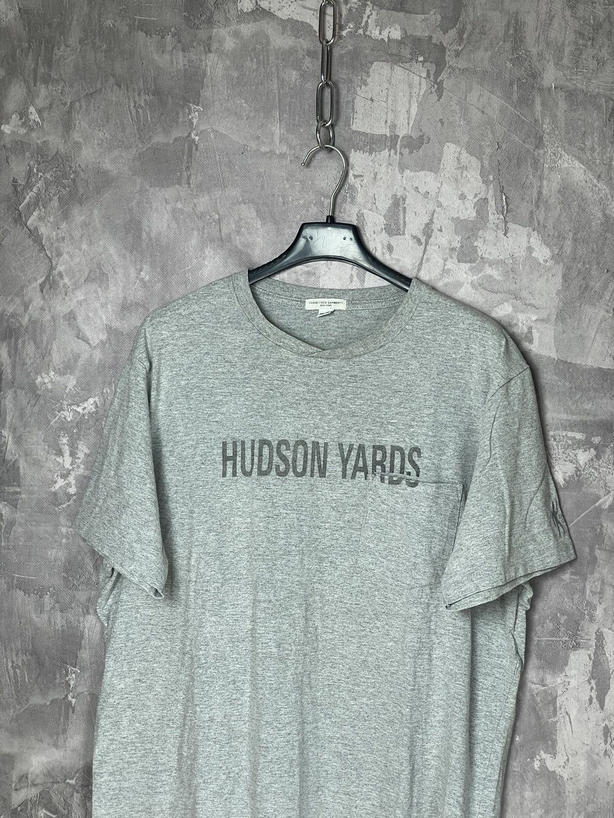 Engineered Garments × Japanese Brand Engineered Garments Hudson Yards Grey Avant Garde tee Size US XL / EU 56 / 4 - 2 Thumbnail