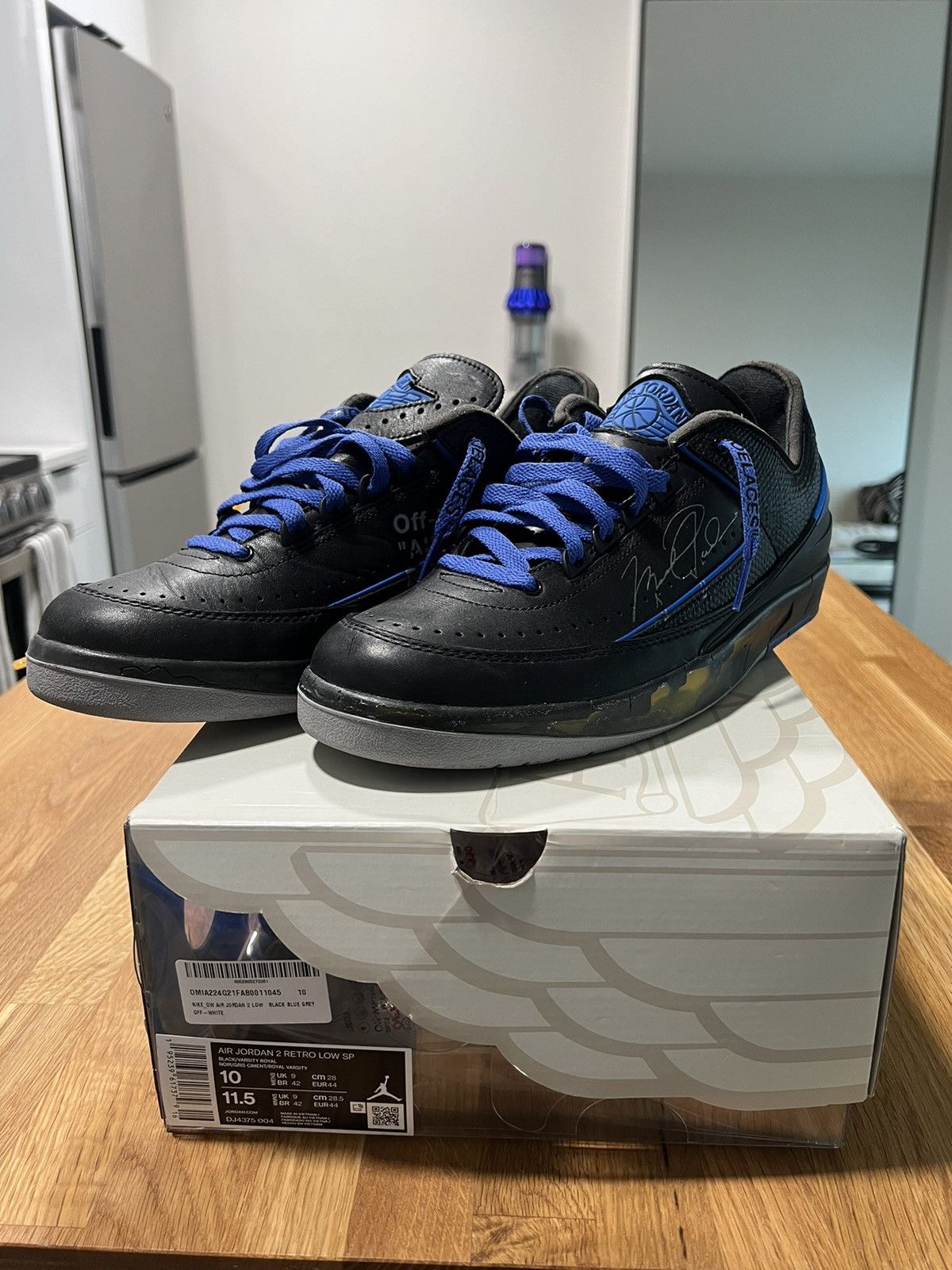 Jordan Brand × Off-White Off-White x Air Jordan 2 Retro Low SP Black ... - Off White Two
