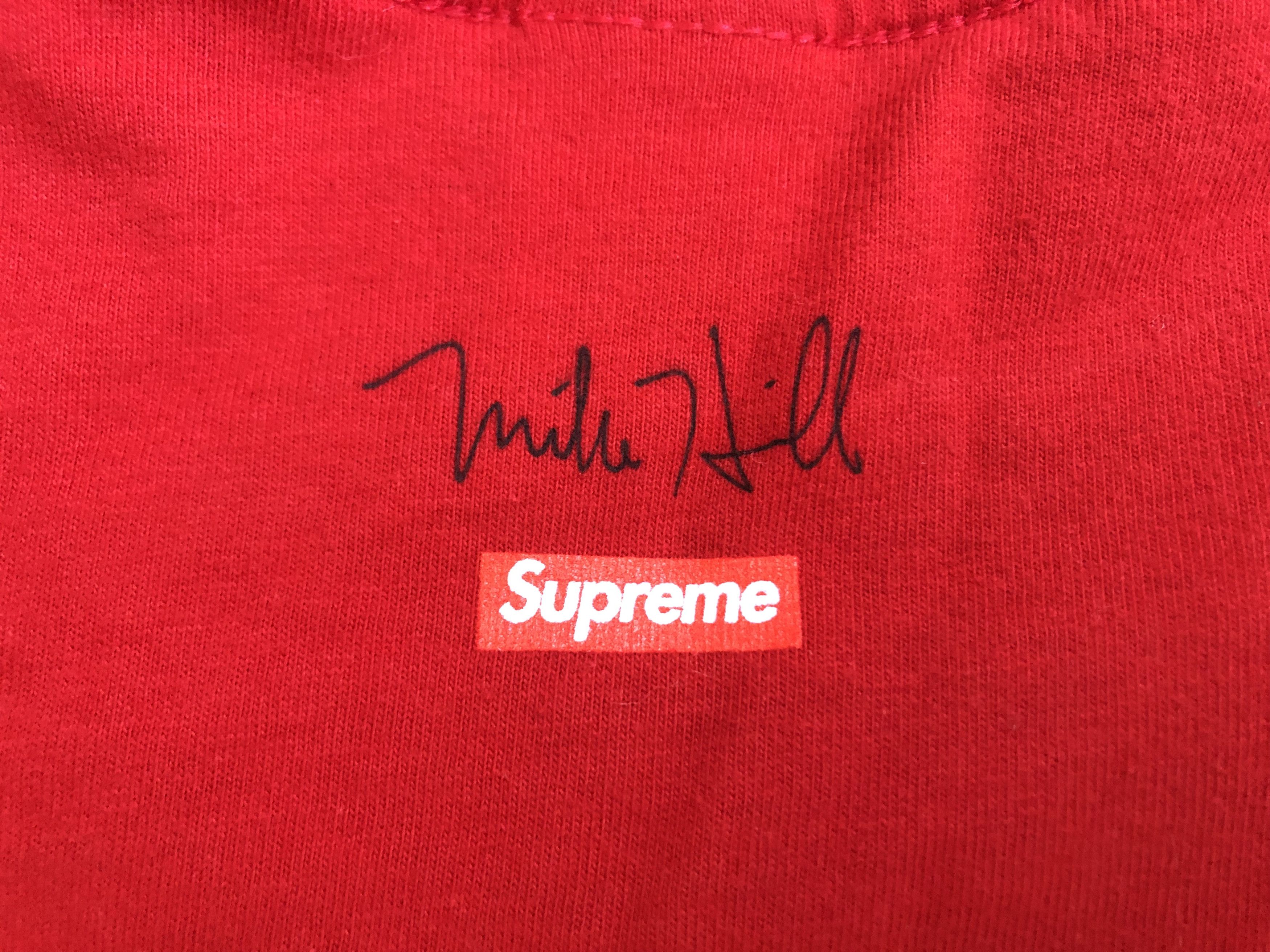 Supreme Supreme Mike Hill Snake Trap Long Sleeve Tee Red Size L Size US L / EU 52-54 / 3 - 19 Thumbnail
