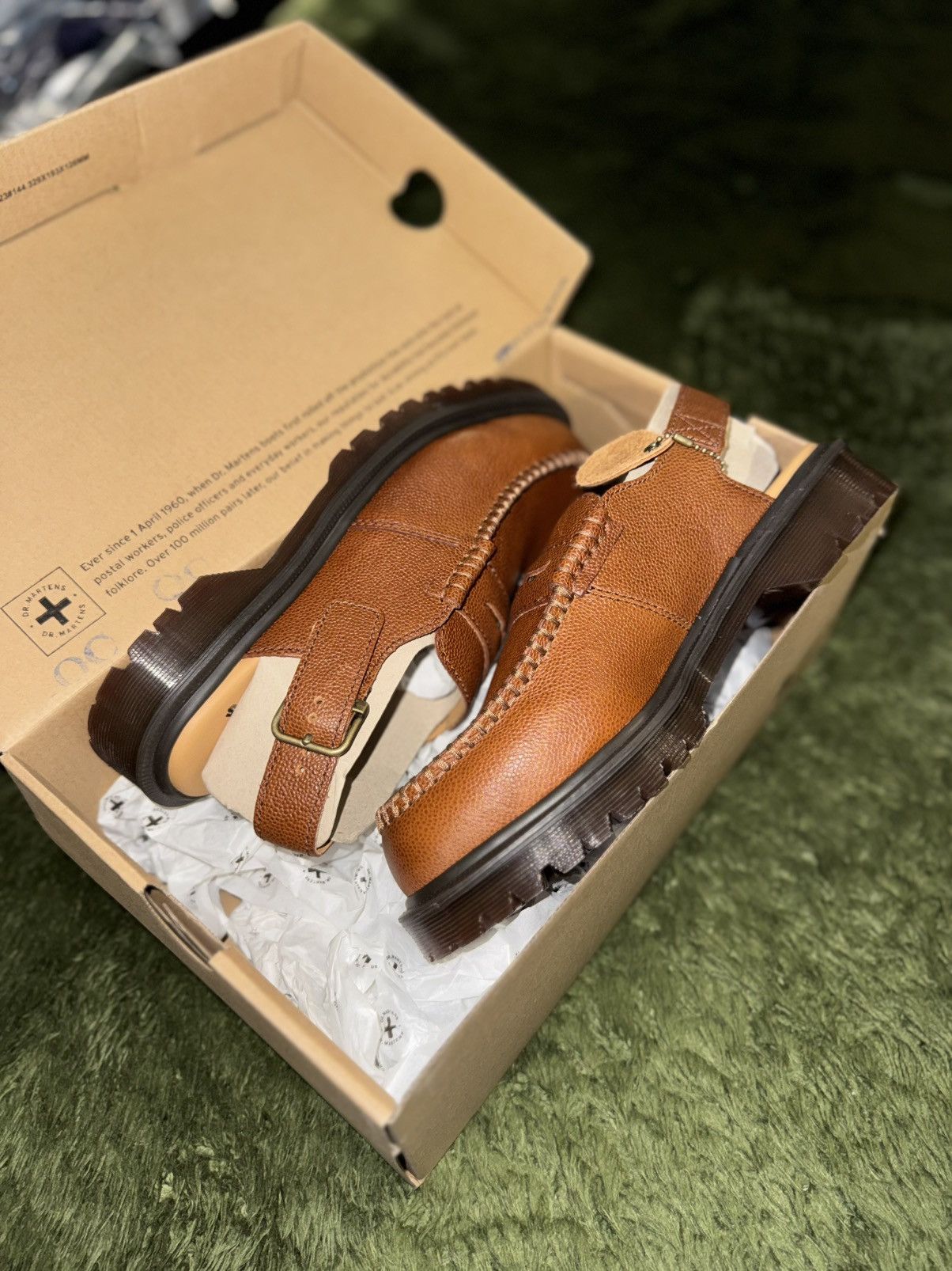 Dr. Martens [US 8] Dr. Martens Penton Slingback Leather Loafer Brown Size US 8 / EU 41 - 7 Thumbnail
