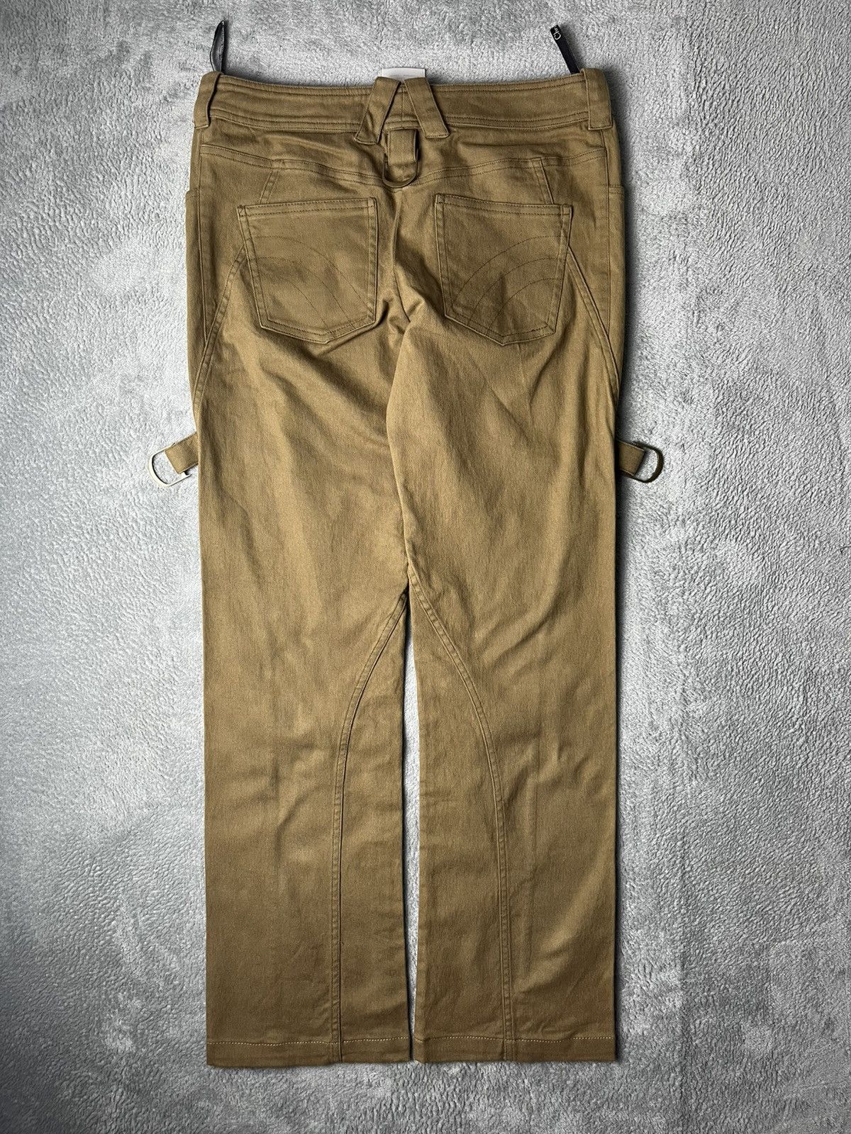 Dior Dior - John Galliano - Western Buckled Pants Size 28" / US 6 / IT 42 - 2 Thumbnail