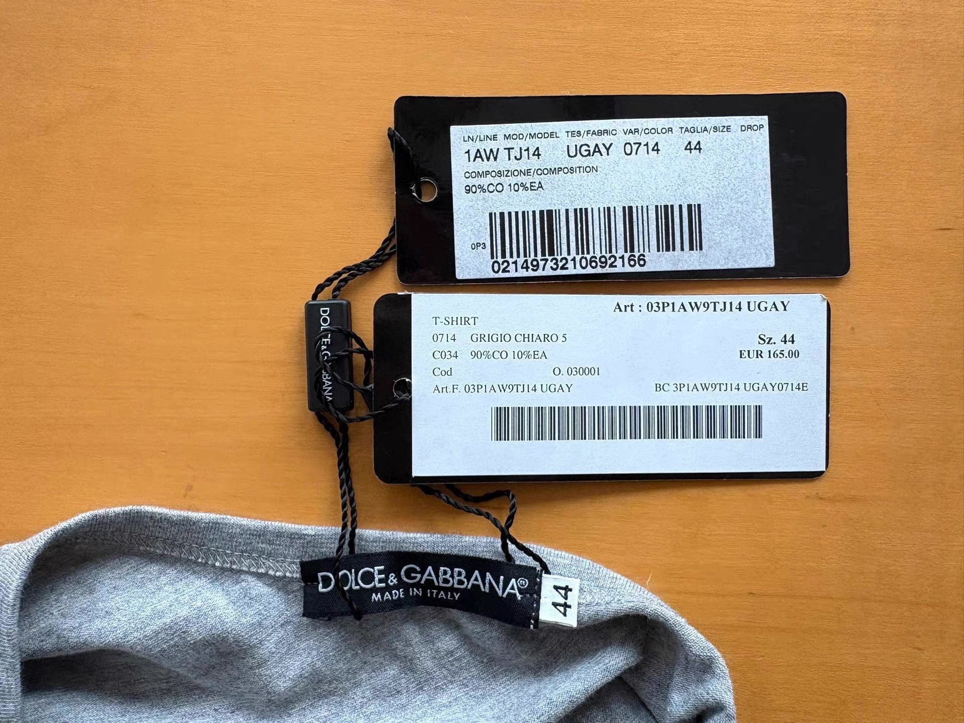Dolce & Gabbana Dolce & Gabbana Women's One-shoulder Grey Cami Top Ｑ21 Size L / US 10 / IT 46 - 4 Thumbnail