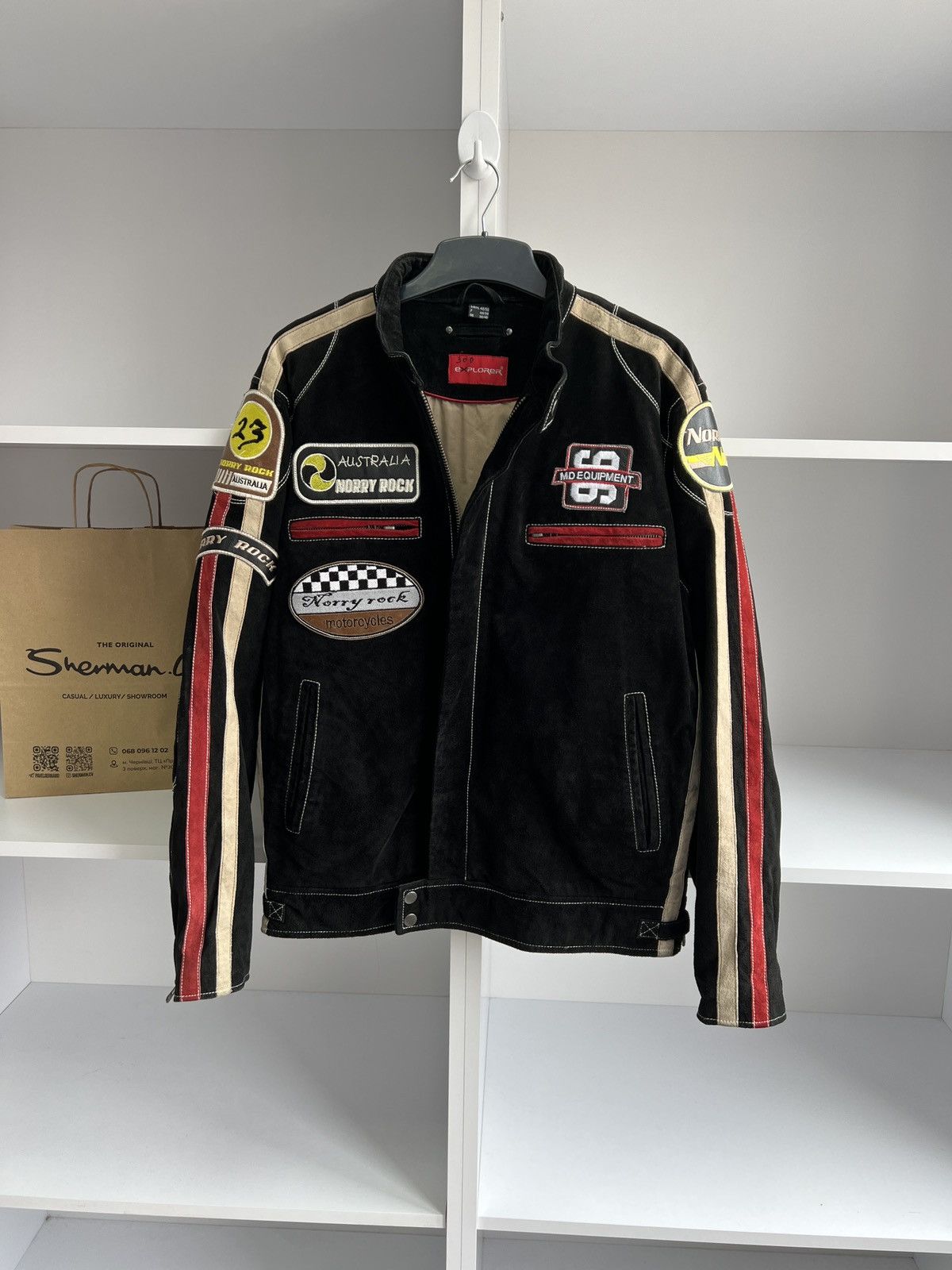 Indian Motorcycle × Vintage Vintage Motorcycles Jacket Norry Rock Australia Size US M / EU 48-50 / 2 - 8 Thumbnail