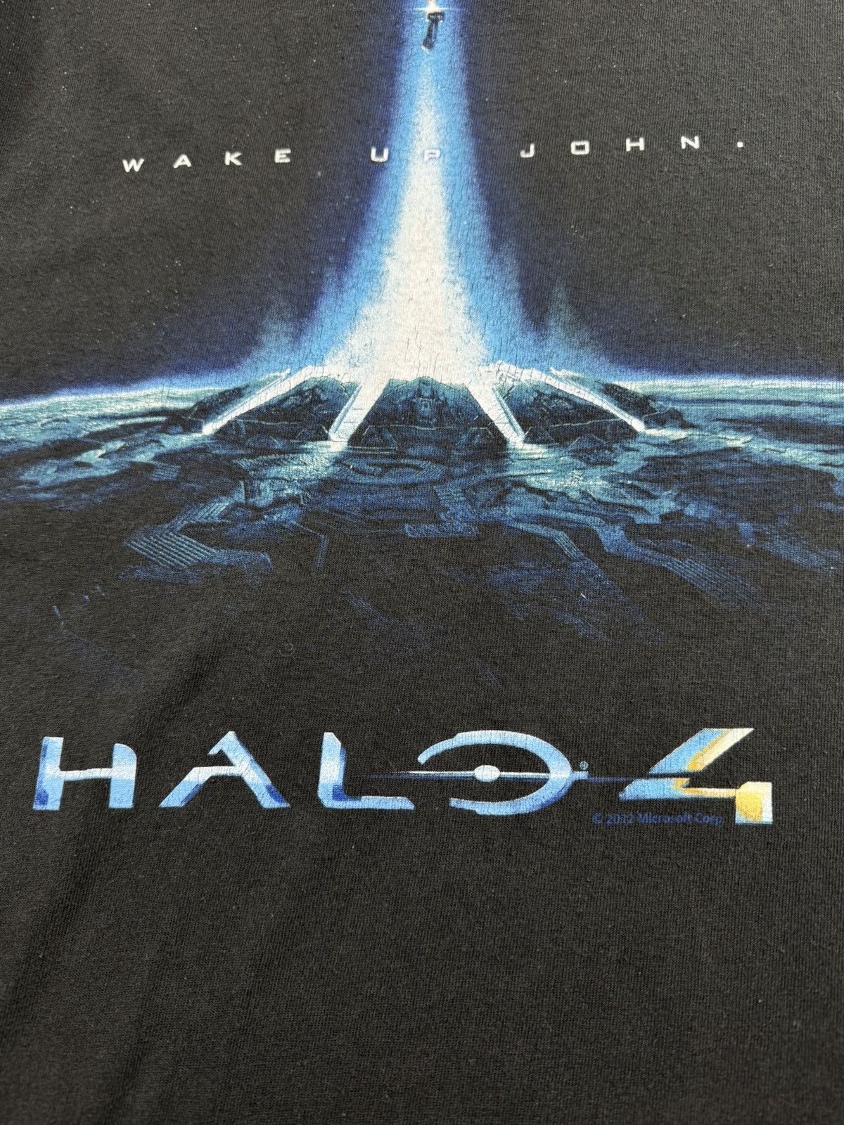 Microsoft Halo 4 Video Vintage 2012 Microsoft Game Film Movie Cartoon Merch T Shirt Tee Size US L / EU 52-54 / 3 - 6 Thumbnail