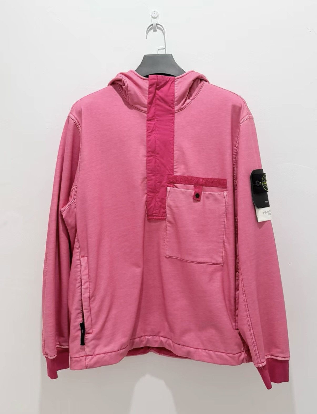 Stone Island Stone Island】 FELPA DIAGONALE GOMMATA Hooded Sweatshirt Size US L / EU 52-54 / 3 - 1 Thumbnail