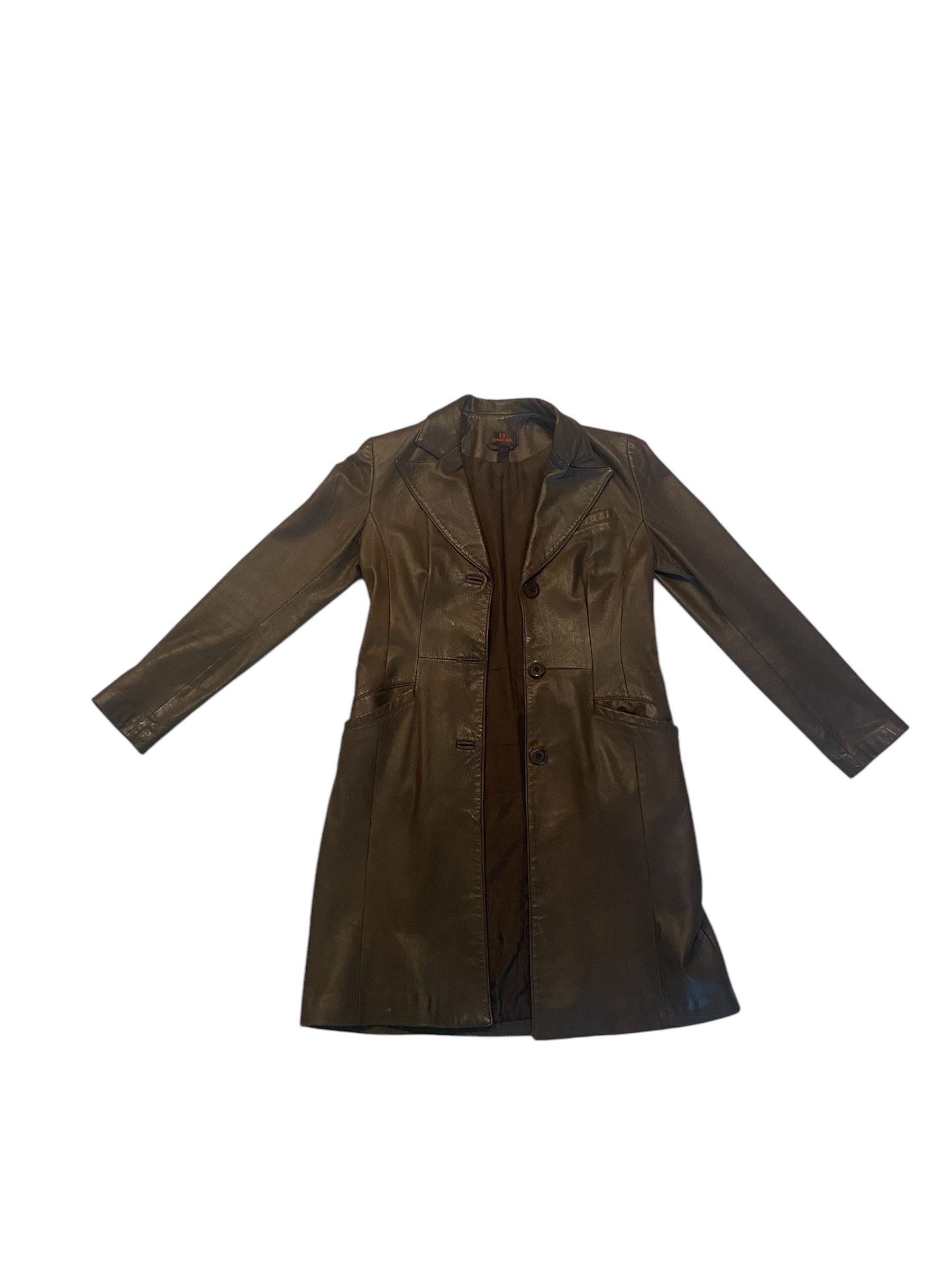 Danier Danier Leather Trenchcoat Size XS / US 0-2 / IT 36-38 - 2 Thumbnail