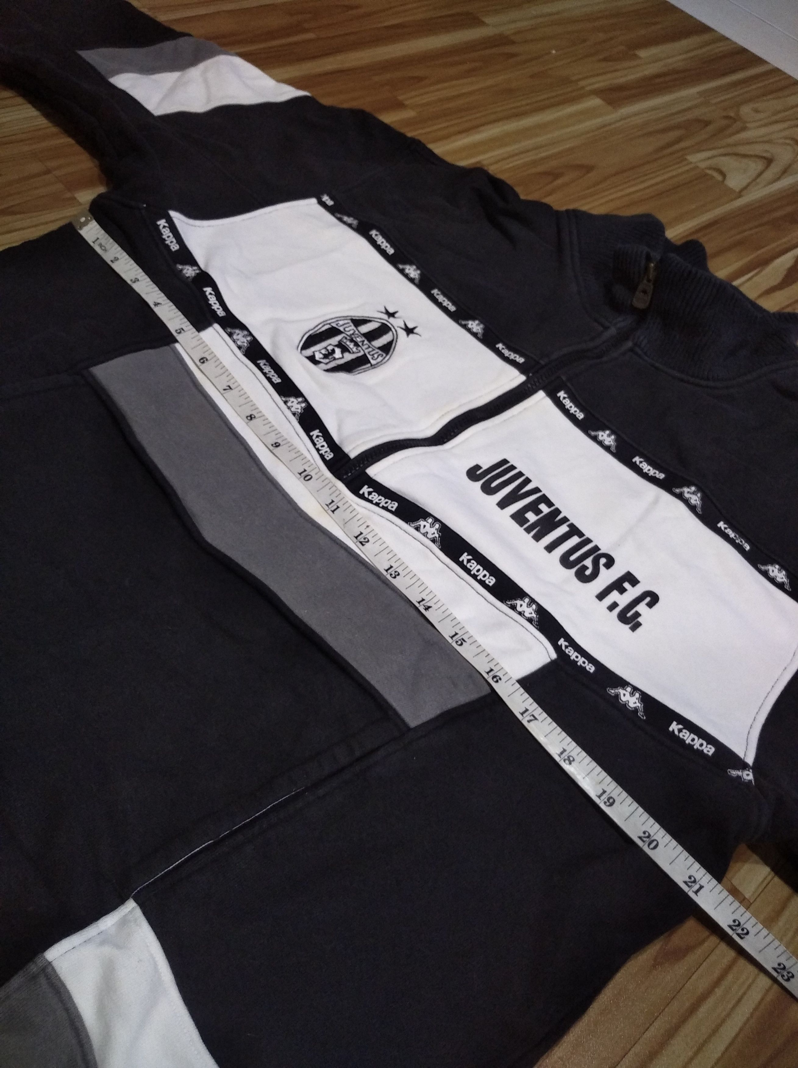 Japanese Brand × Kappa Vintage Juventus Team by kappa Half zipper Sweatshirt Size US M / EU 48-50 / 2 - 8 Thumbnail
