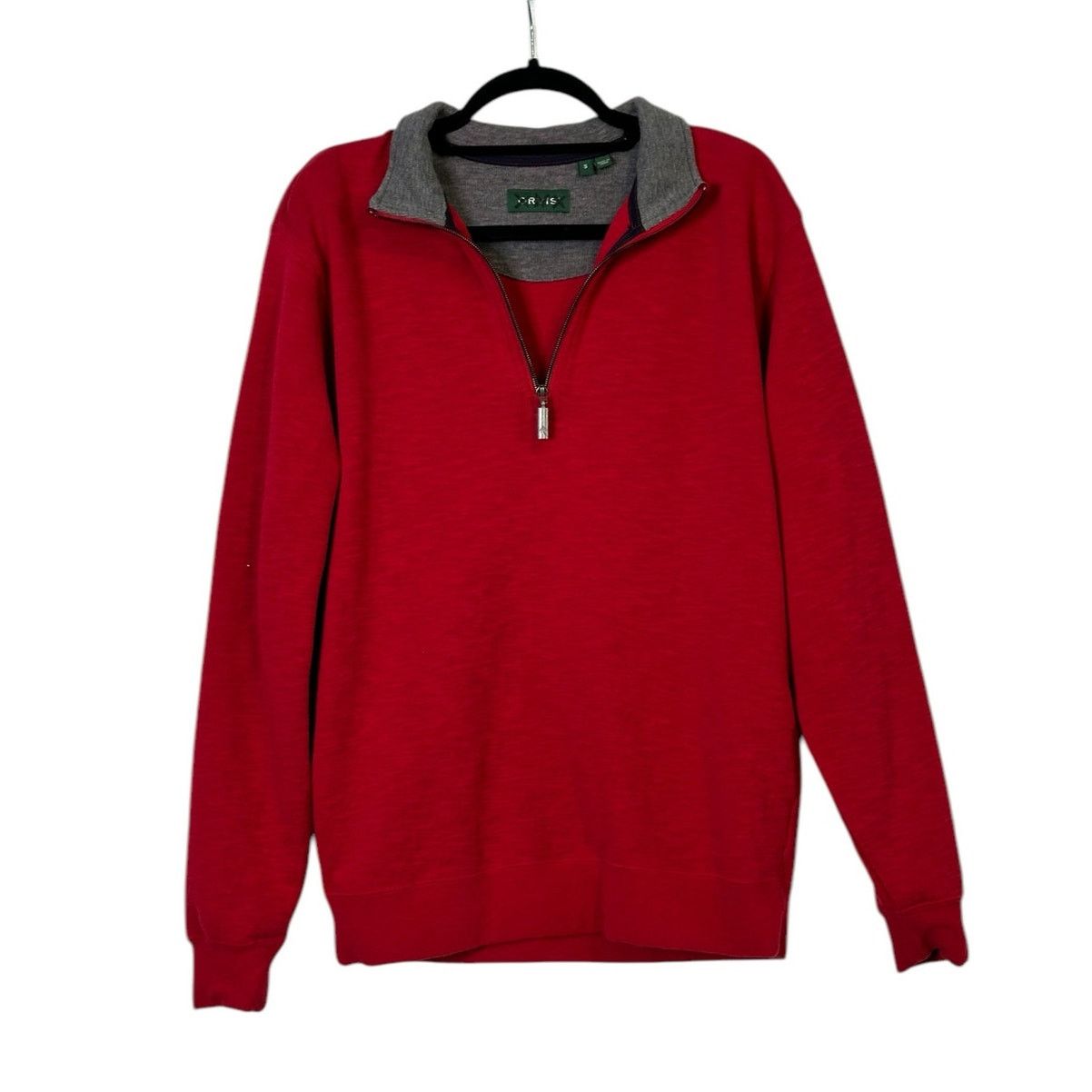 Orvis Orvis red 1/4 zip neck pullover sweater size Small Size US S / EU 44-46 / 1 - 8 Thumbnail