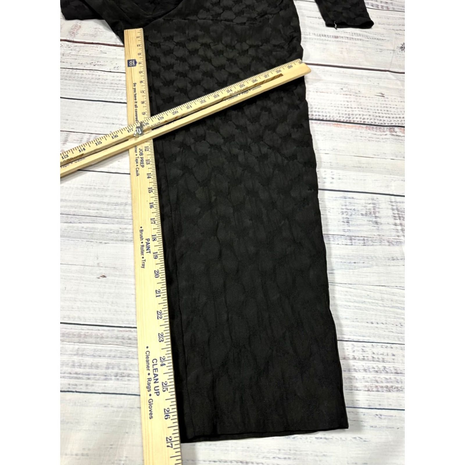 Tanya Taylor Tanya Taylor Womens Jumpsuit Long Sleeve Belted Black S Size S / US 4 / IT 40 - 2 Thumbnail
