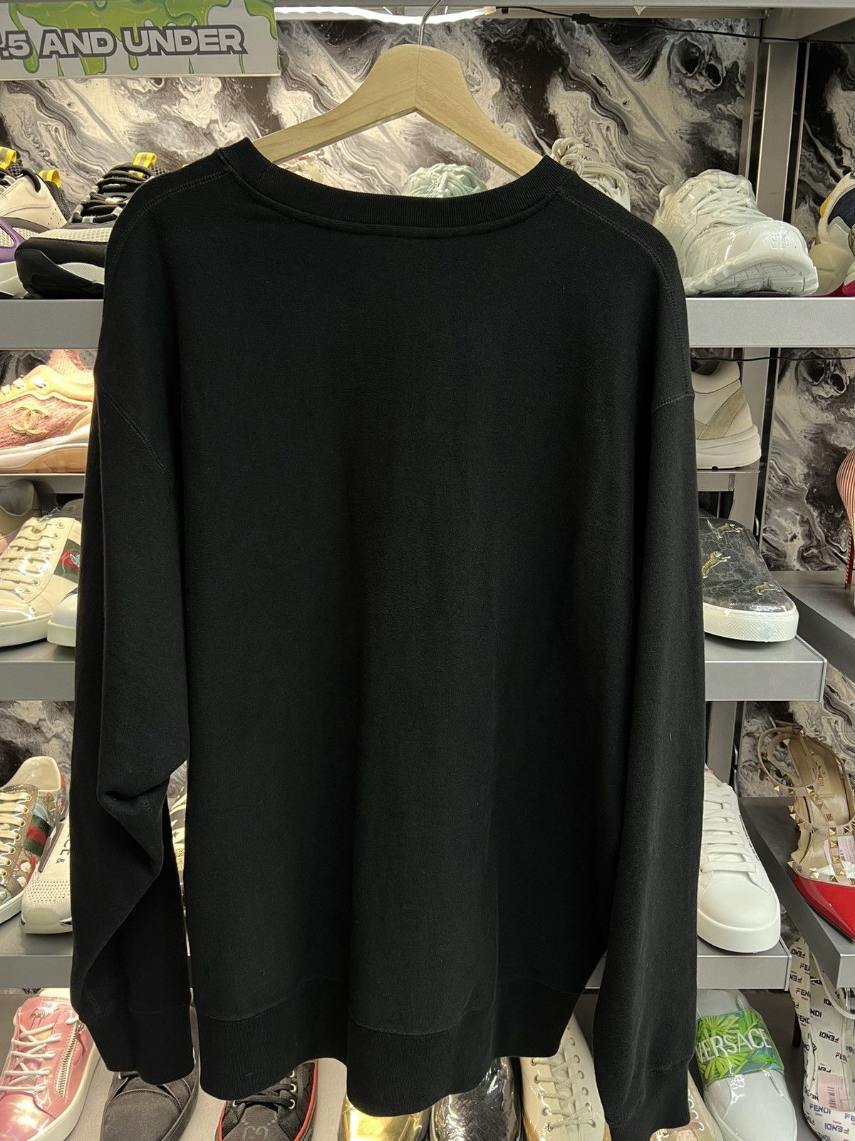 Bape Bape Black Crew Neck Size US XL / EU 56 / 4 - 2 Thumbnail