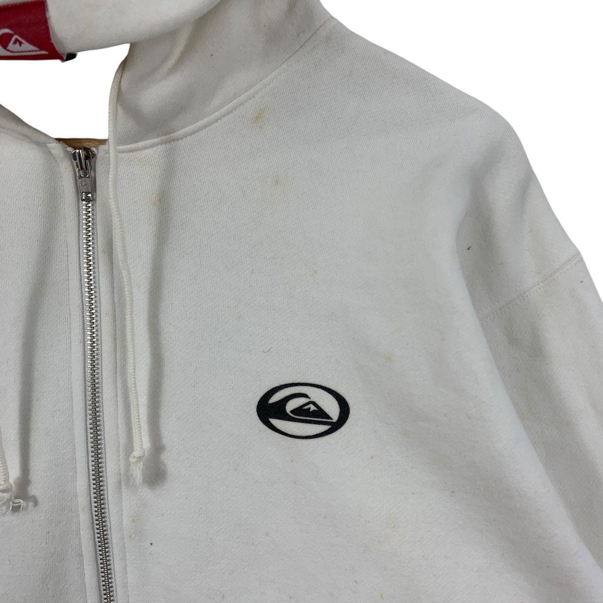 Quiksilver Vintage QUIKSILVER SKATEBOARD Surfboard Hoodie Sweatshirt Size US L / EU 52-54 / 3 - 5 Thumbnail