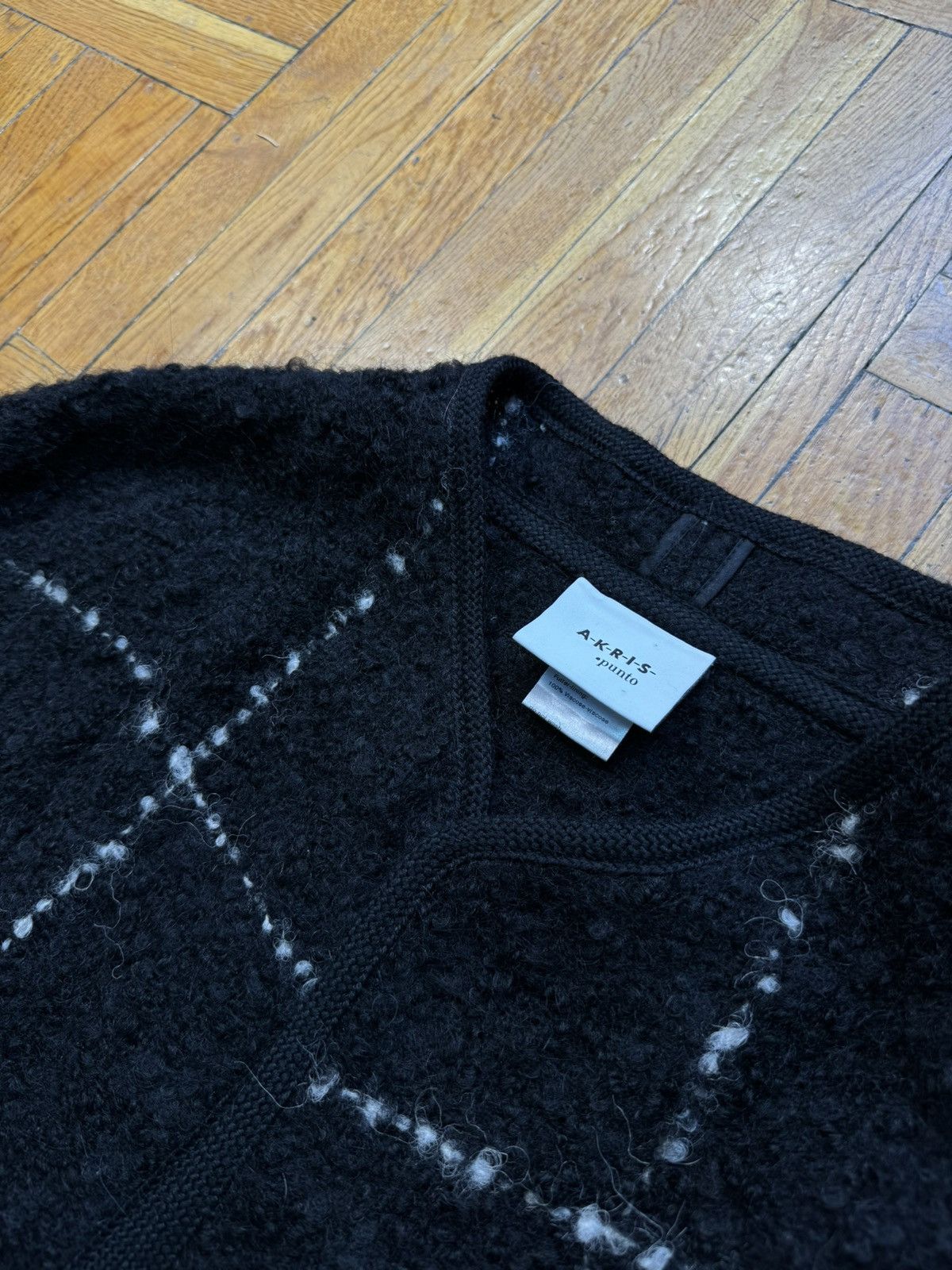Vintage Akris Punto Switzerland Wool Alpaca Kimano Jacket Oversized Size M / US 6-8 / IT 42-44 - 7 Thumbnail