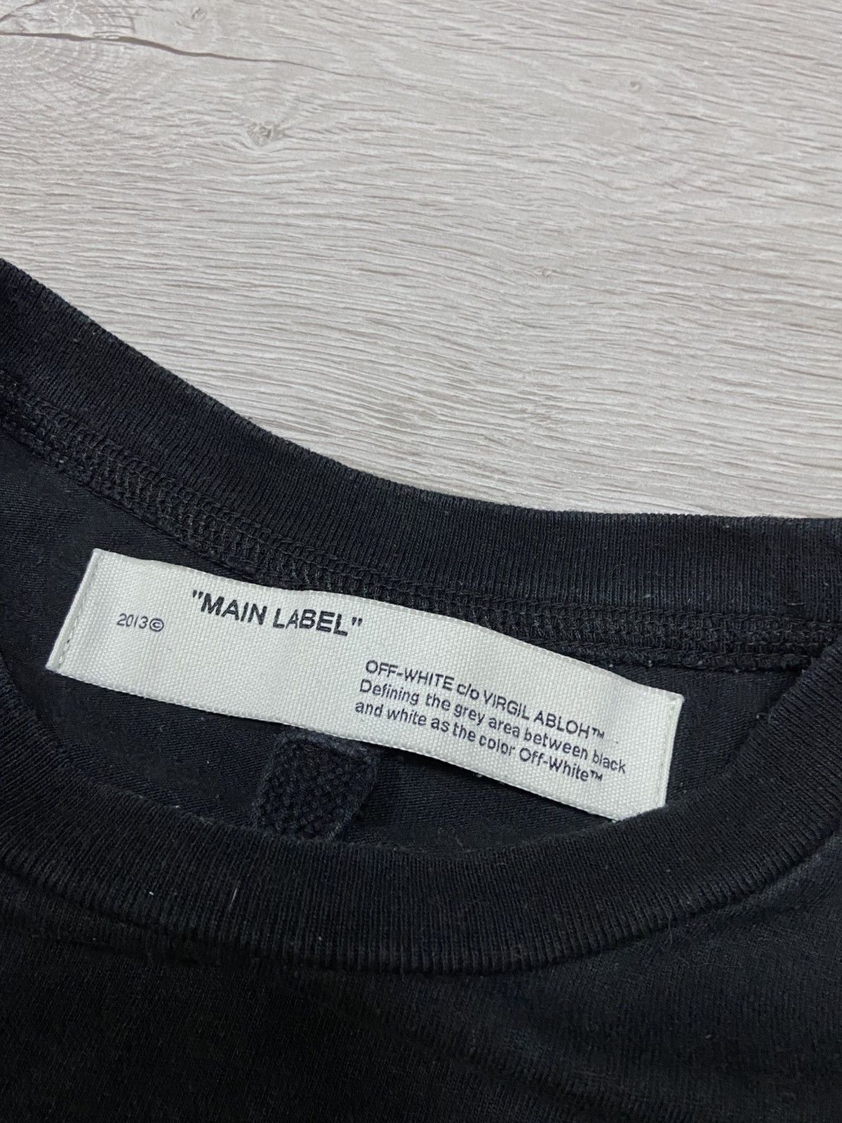 Off-White Off-White 2013 small logo t-shirt Size US S / EU 44-46 / 1 - 5 Thumbnail
