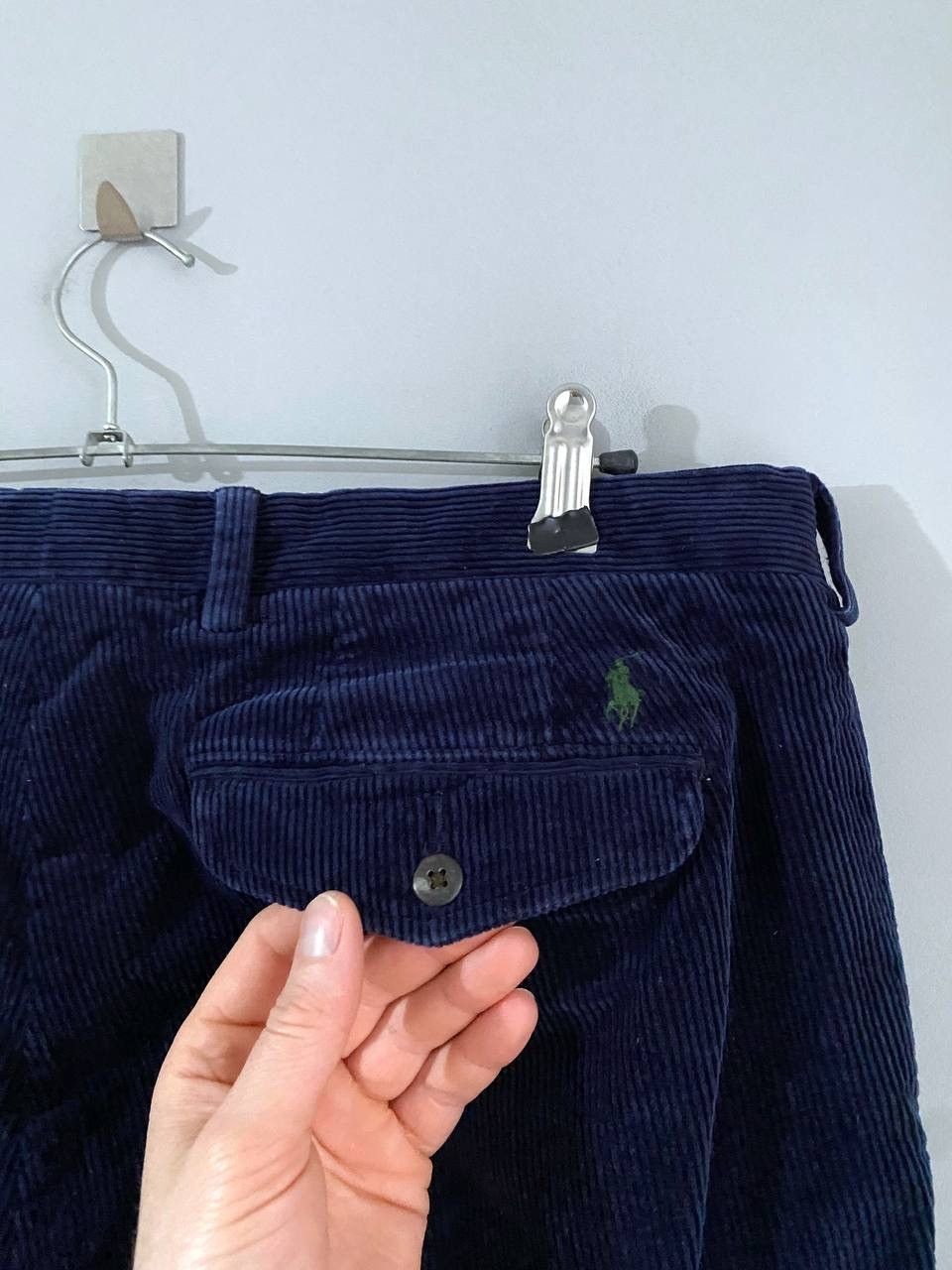 Polo Ralph Lauren Polo Ralph Lauren Men's Pleated Baggy Corduroy Pants W35/L27 Size US 35 - 14 Thumbnail