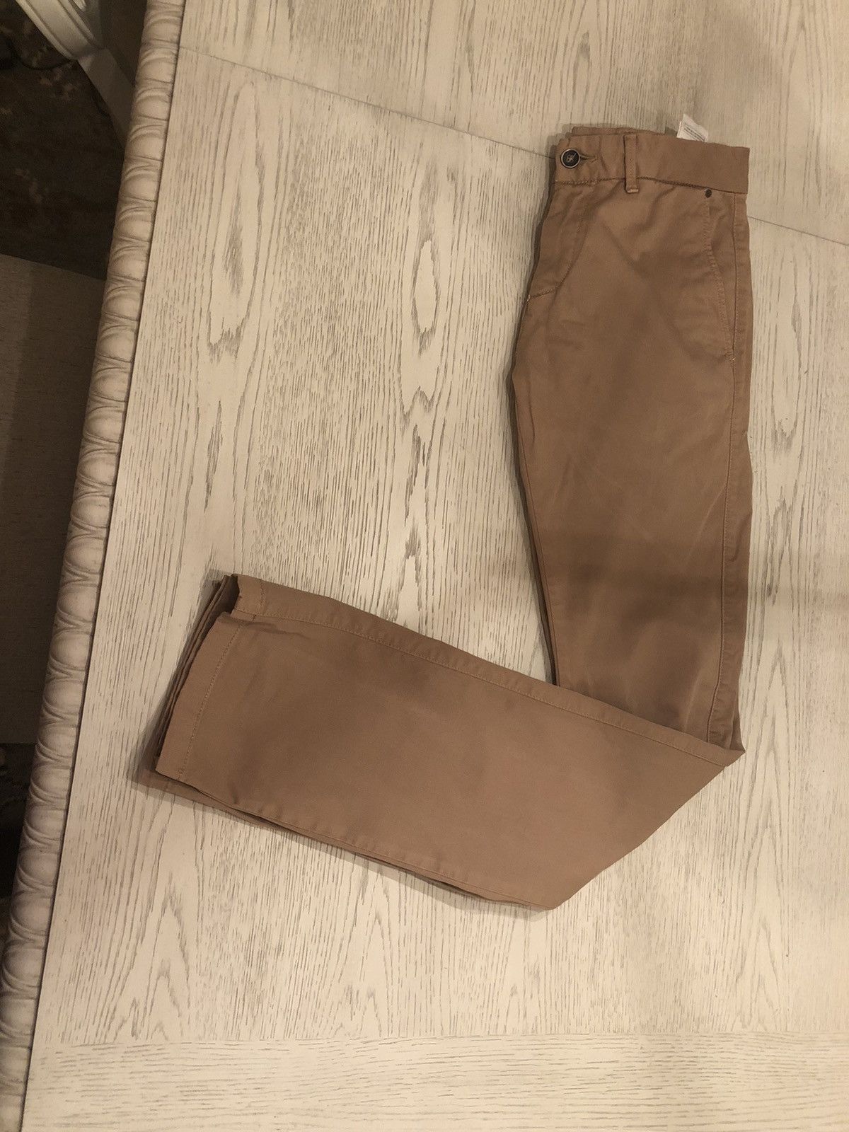 Celio CELIO Brown Chino Khaki Men's Pants Slim Fit Size 30 Size US 30 / EU 46 - 4 Thumbnail