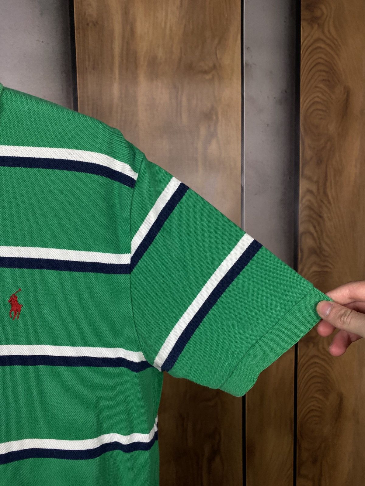 Polo Ralph Lauren 🎠Vintage 90s Polo T-Shirt Polo Ralph Lauren Striped VTG Tee🎠 Size US M / EU 48-50 / 2 - 5 Thumbnail
