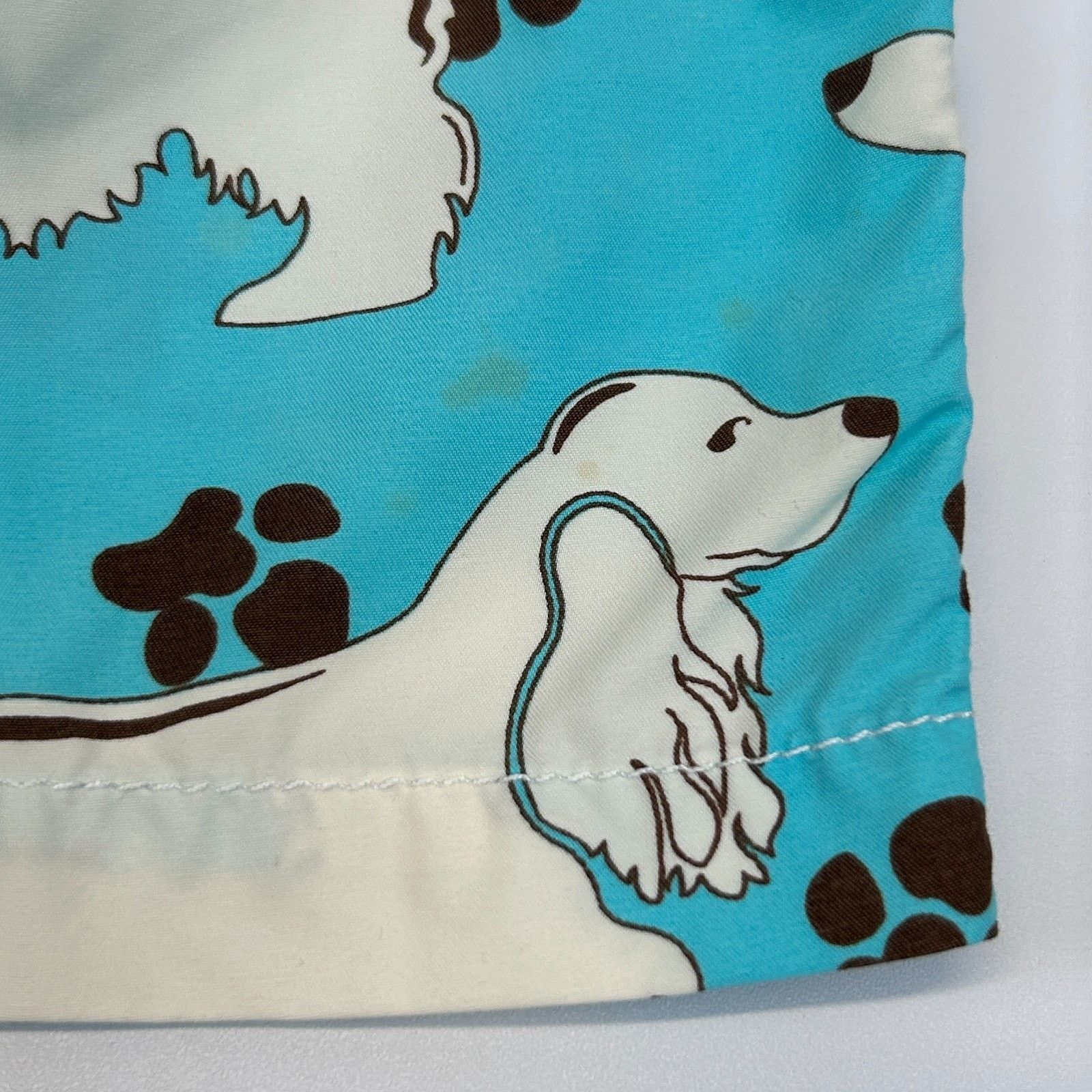 Vilebrequin Vilebrequin Dogs Paw Prints Swimming Trunks Shorts Blue 4XL Size US 40 / EU 56 - 3 Thumbnail