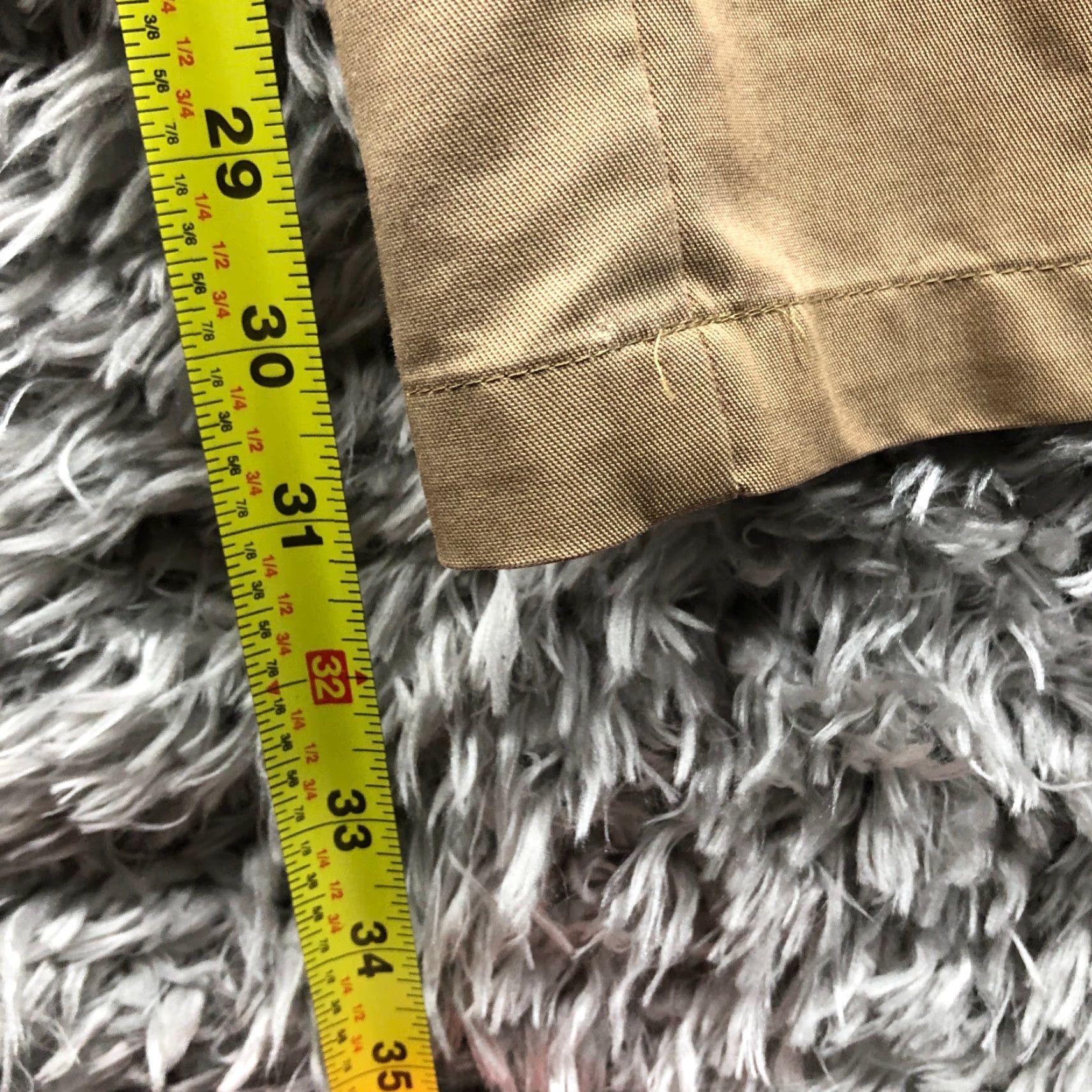 Dockers Dockers Pleated Pants Mens Beige Size 33x32 Straight Leg Mid Rise Chino Classic Dockers D3 Size US 33 - 3 Thumbnail
