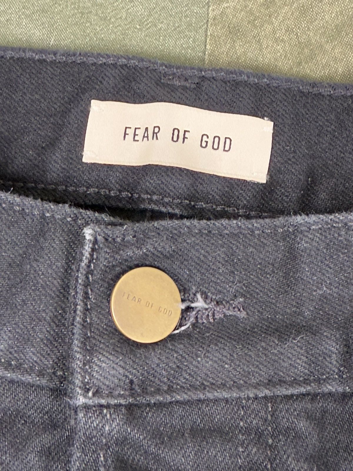 Fear of God Eternal Black Denim Jeans Size US 36 / EU 52 - 2 Thumbnail