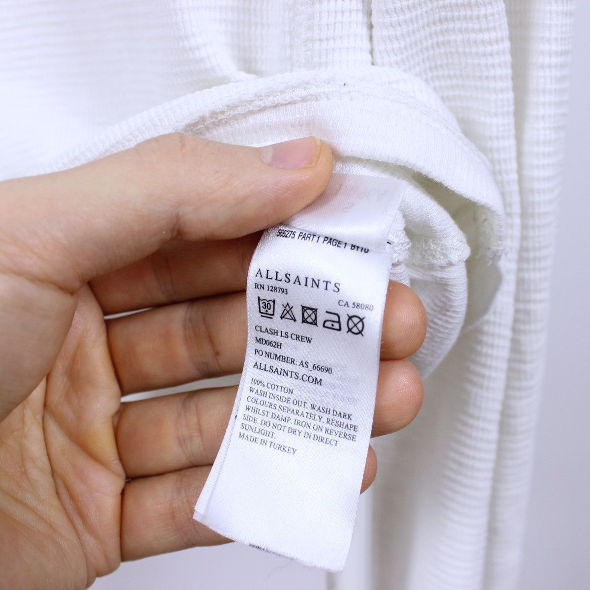 Allsaints ALLSaints Long Sleeve T-Shirt Size US S / EU 44-46 / 1 - 6 Thumbnail