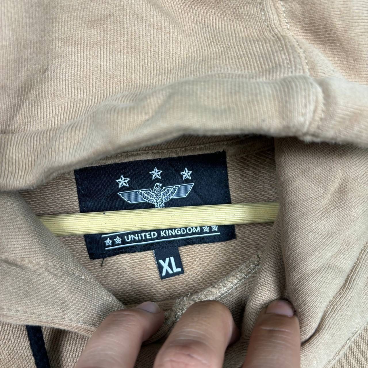 Boy London Boy London Beige Coin Logo Hoodie Oversized XL Streetwear Size US XL / EU 56 / 4 - 6 Thumbnail