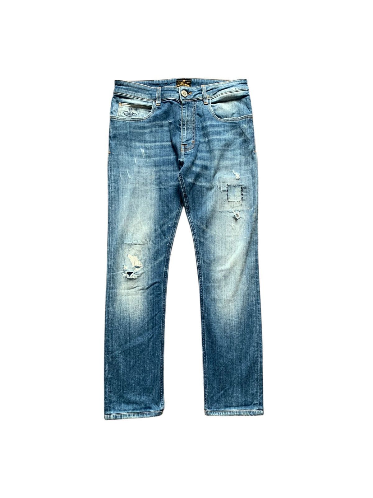 Vivienne Westwood Vivienne Westwood Column Denim Jeans | Grailed