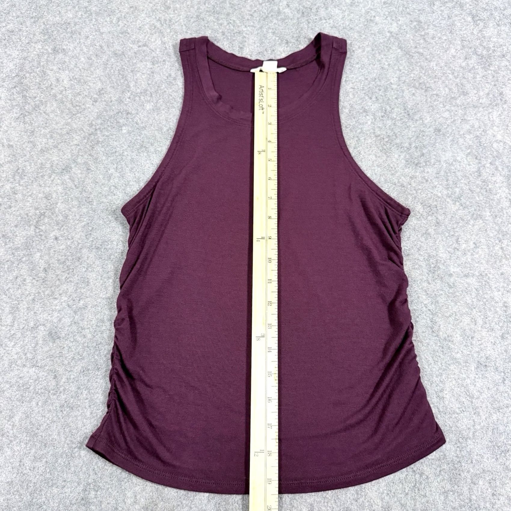 Aeropostale Aeropostale Casual Stretch Sleeveless Tank Top Women's Medium Burgundy Red Size M / US 6-8 / IT 42-44 - 7 Thumbnail