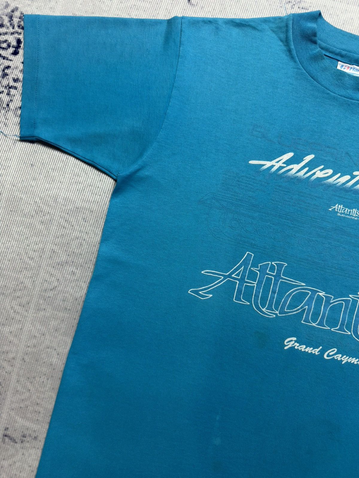Vintage VINTAGE ATLANTIS SUBMARINES TEE , SHIRT Size US M / EU 48-50 / 2 - 4 Thumbnail