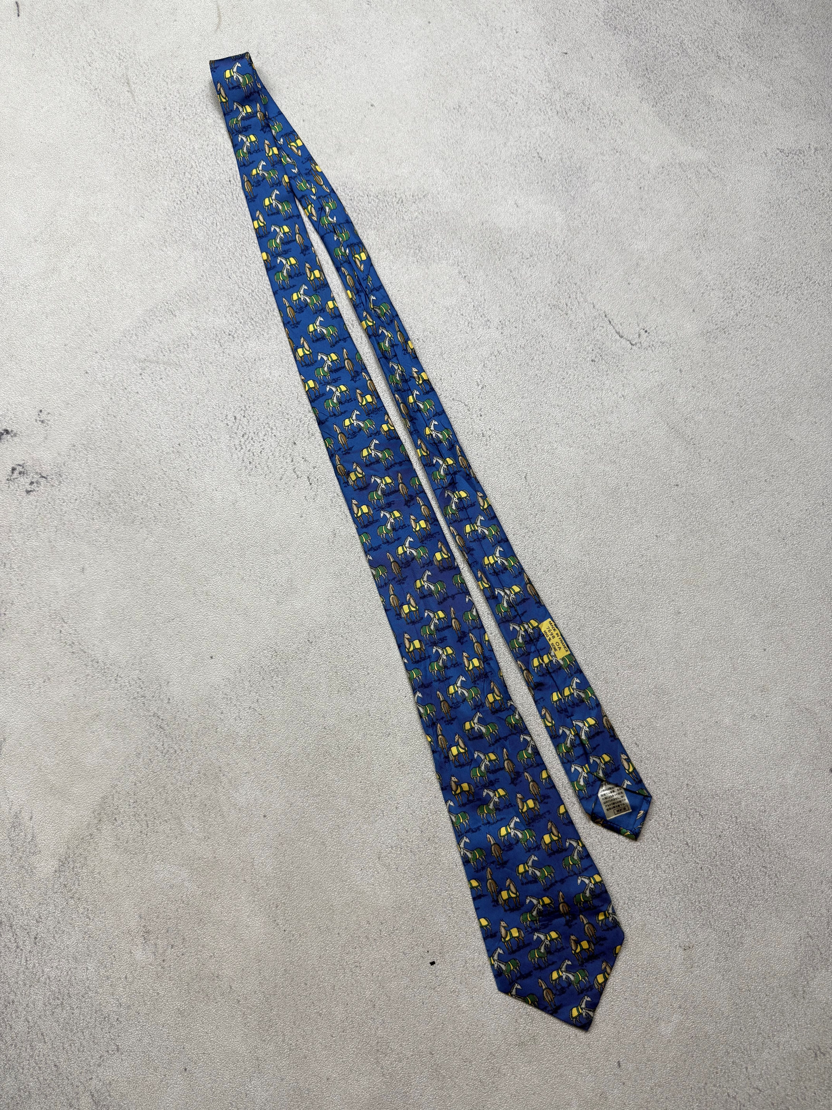 Hermes Hermes Paris Silk Ties Size ONE SIZE - 3 Thumbnail