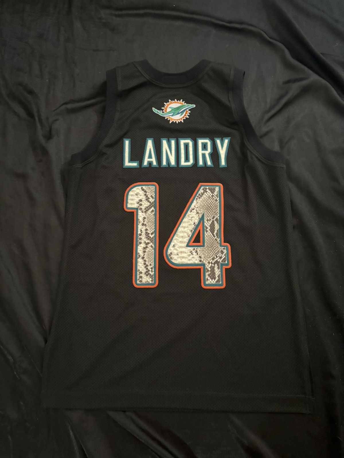 Mitchell & Ness × NFL × Renzo Cardoni Dolphins Jarvis Landry Snake Skin Renzo Cordoni Jersey Size US XL / EU 56 / 4 - 5 Thumbnail