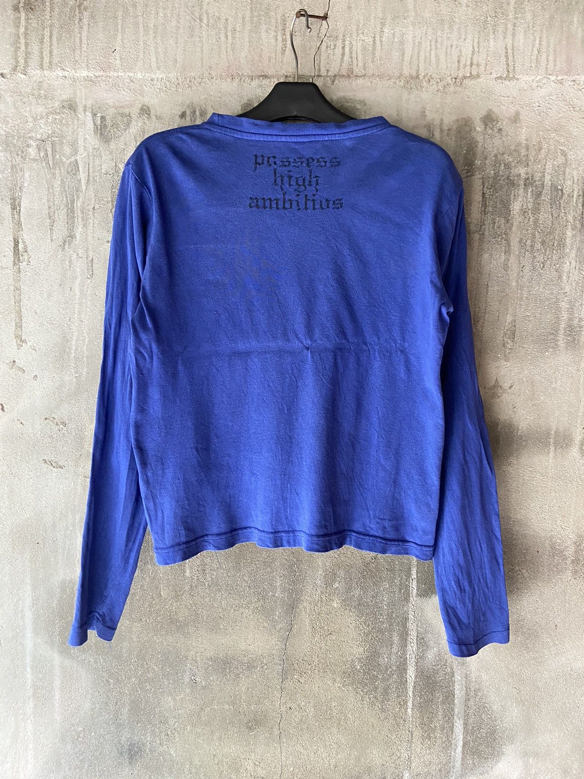 Japanese Brand POSSESS HIGH AMBITIONS LONG SLEEVE Size US S / EU 44-46 / 1 - 9 Thumbnail