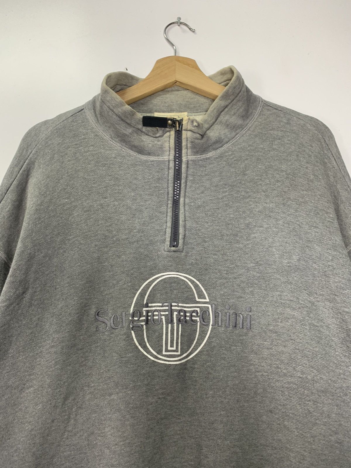 Sergio Tacchini × Vintage Vintage Sergio Tacchini Anorak Size US L / EU 52-54 / 3 - 3 Thumbnail