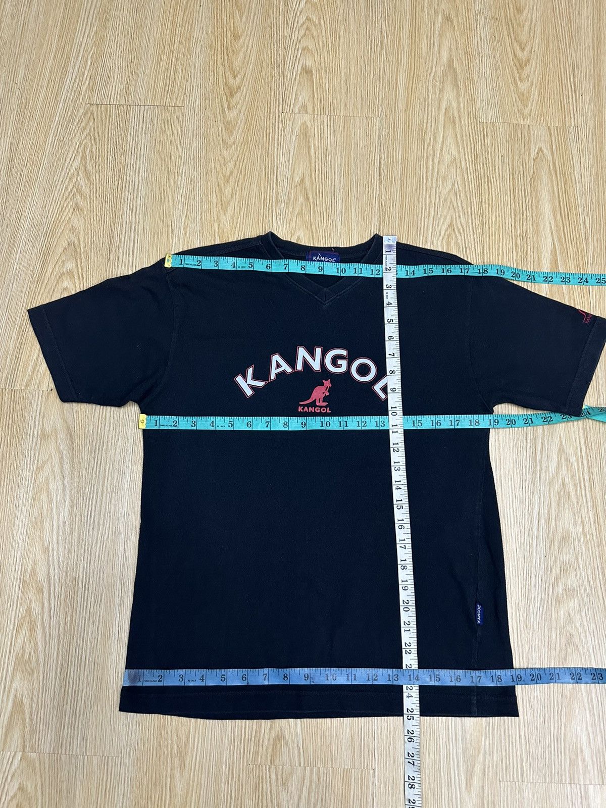 Kangol × Vintage Vintage Kangol Big Logo Crop Shirt A426 Size US S / EU 44-46 / 1 - 4 Thumbnail