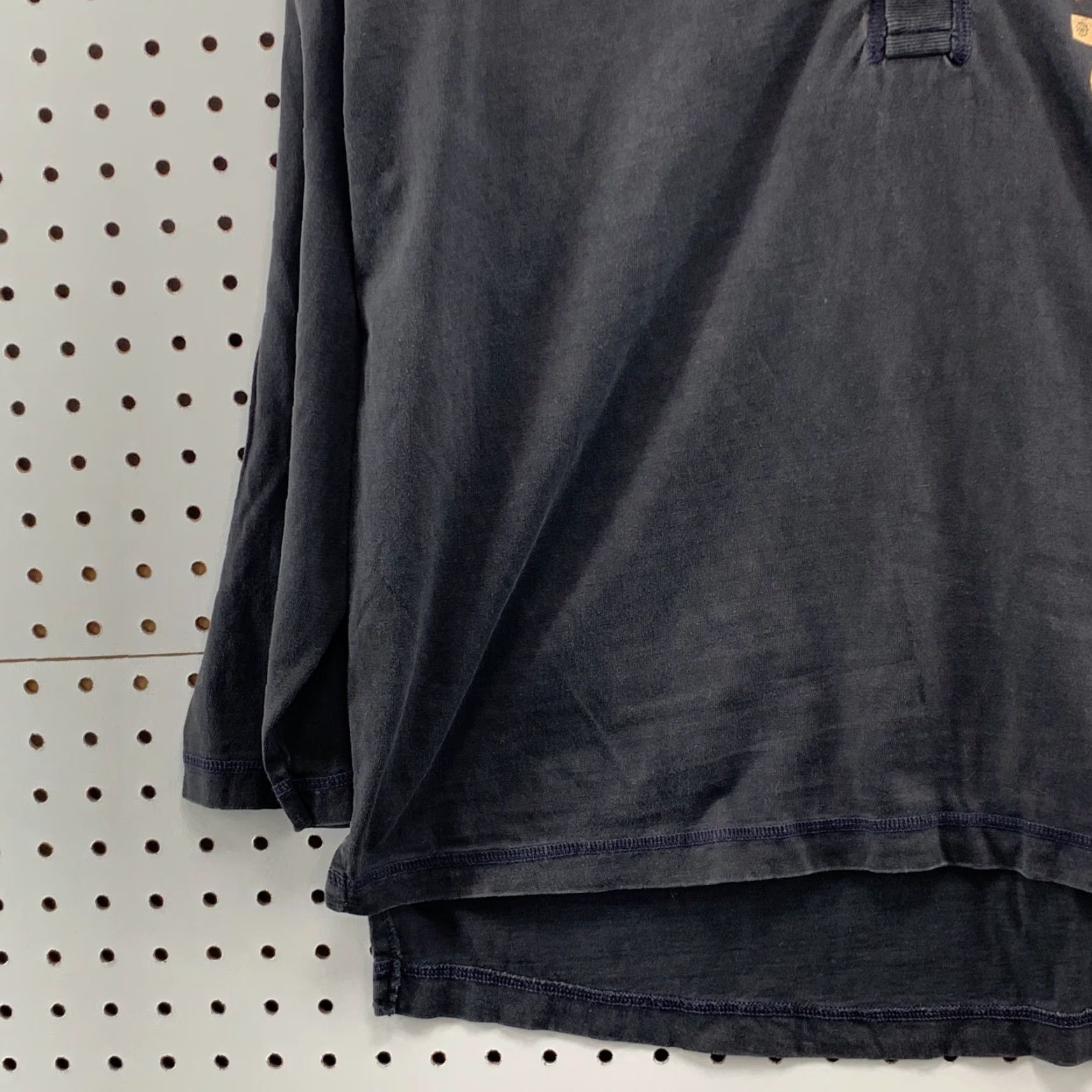 Vintage Canada Get Funky Niagara Funky Falls Black Long Sleeve 1/4 Button Henley Shirt L Size L / US 10 / IT 46 - 5 Thumbnail