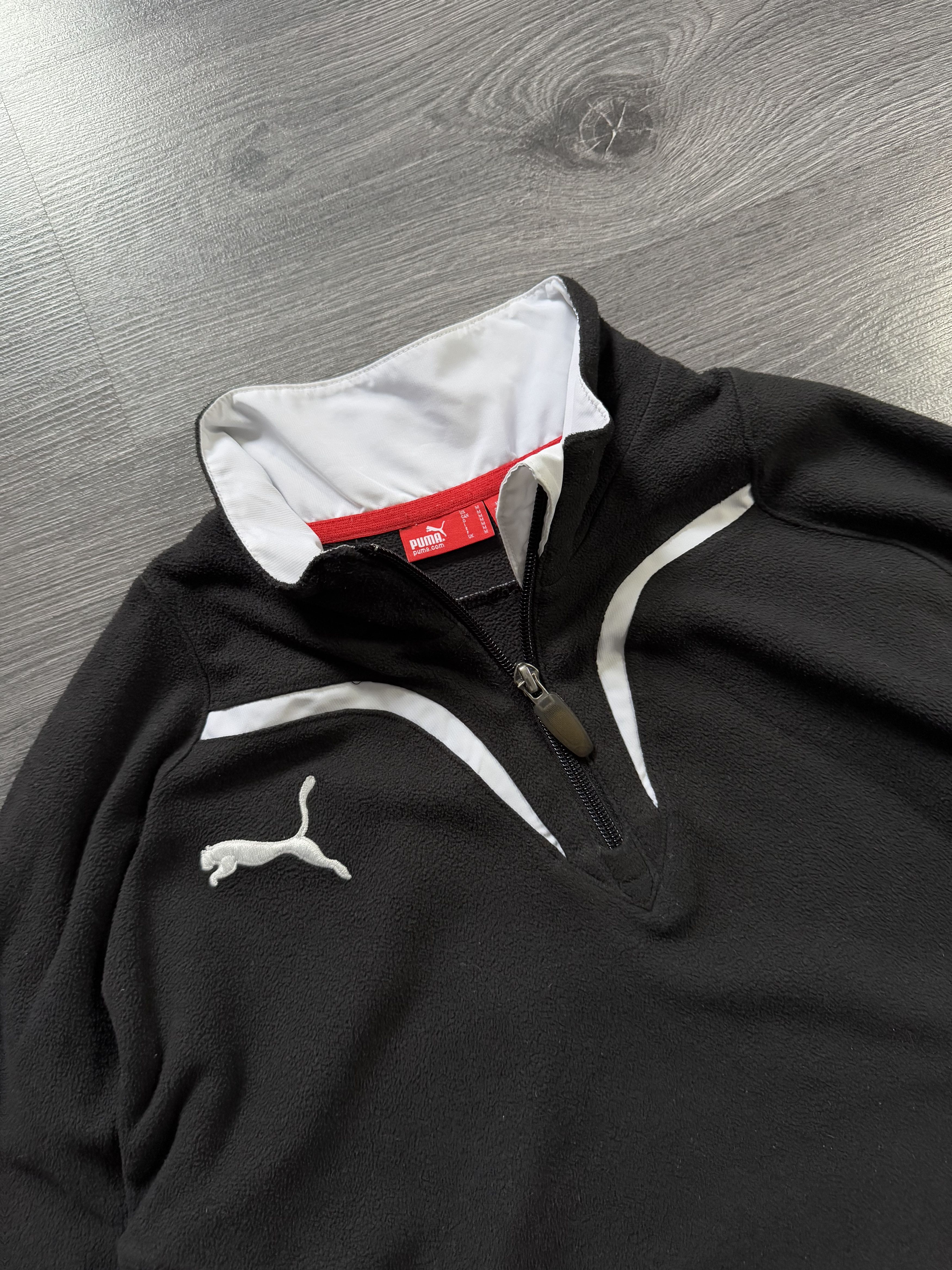 Puma Vintage Puma Halfzipper Fleece Jacket Size US M / EU 48-50 / 2 - 4 Thumbnail