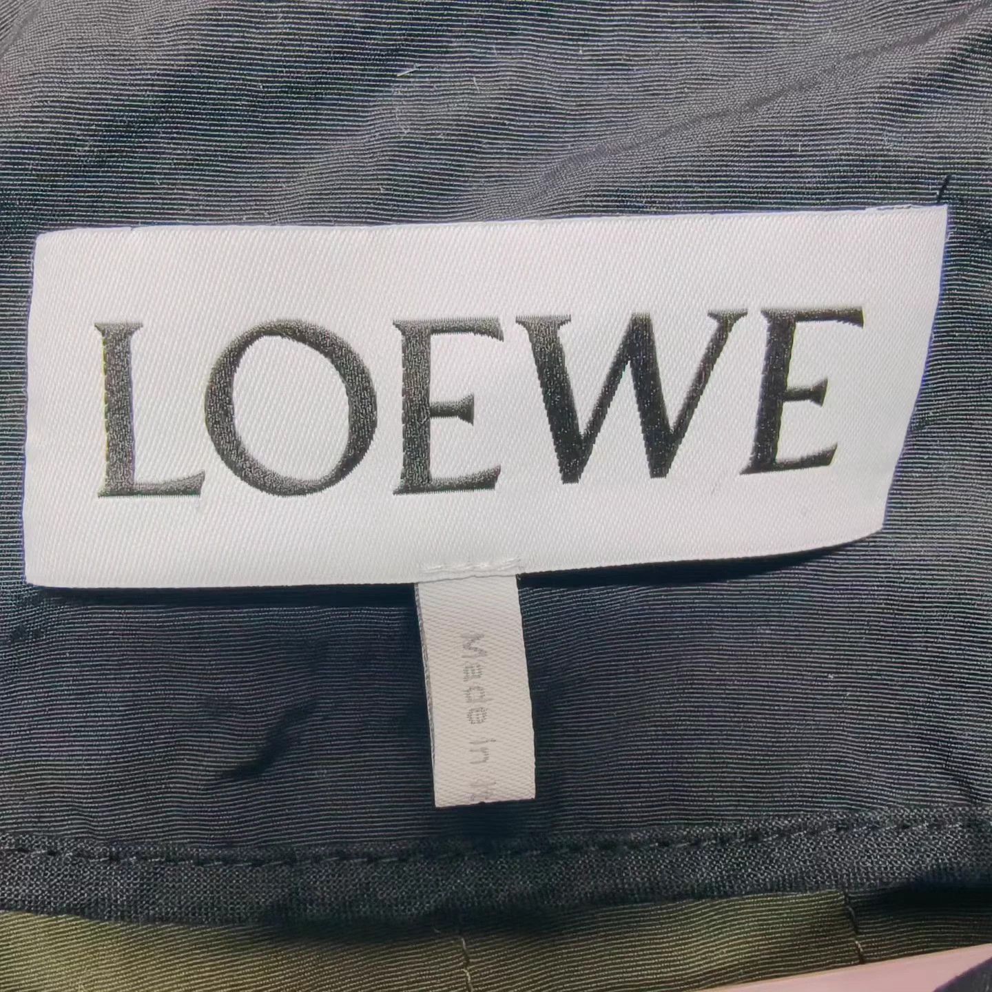 Loewe Loewe color-blocked hooded drawstring work jacket Size S / US 4 / IT 40 - 4 Thumbnail