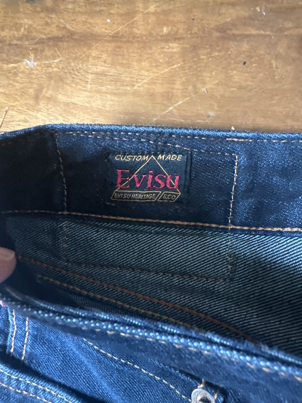 Evisu Evisu Golden Multi Pocket Denim Pants Size US 31 - 5 Thumbnail
